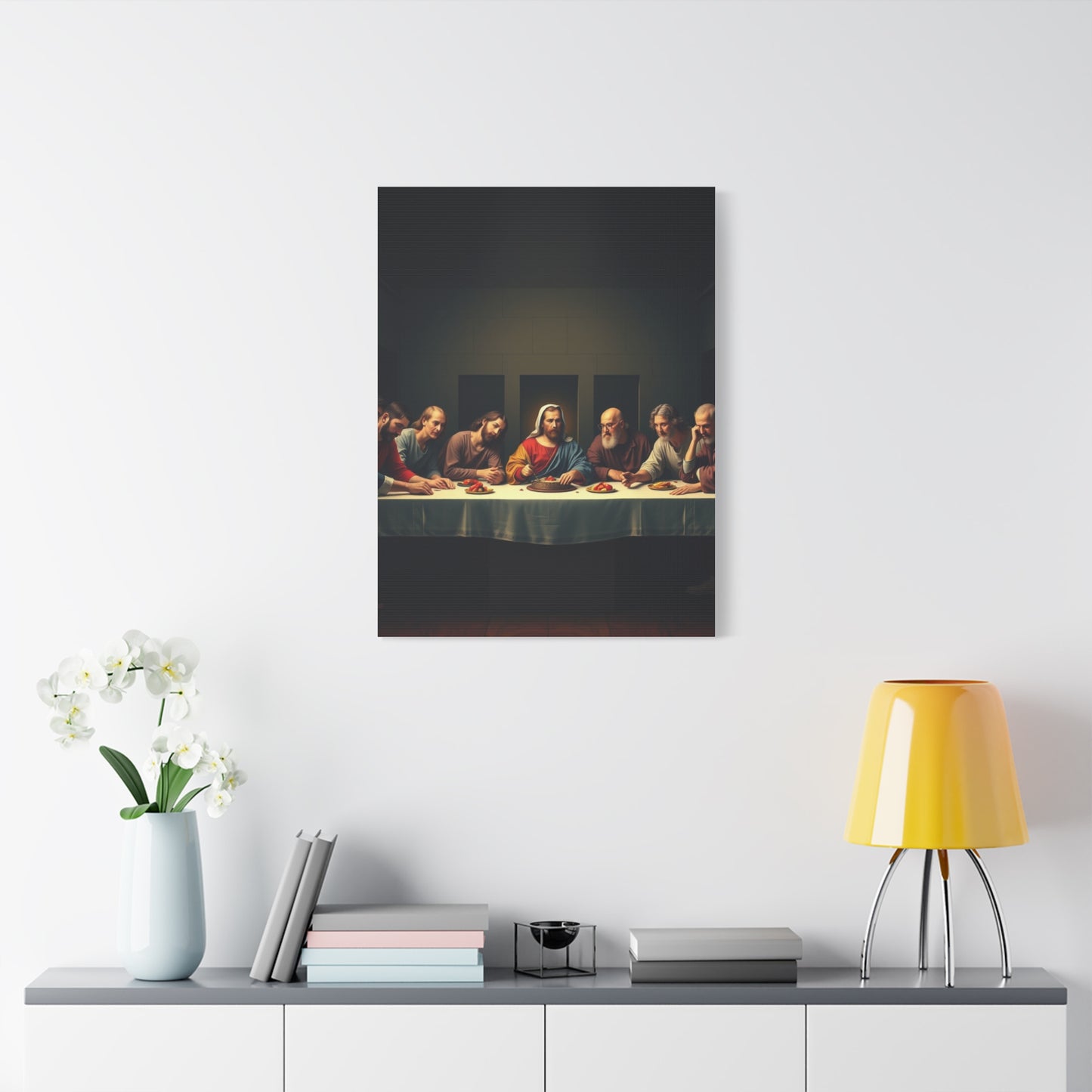 The Last Supper Art Canvas Art 3 Wall Art & Canvas Print