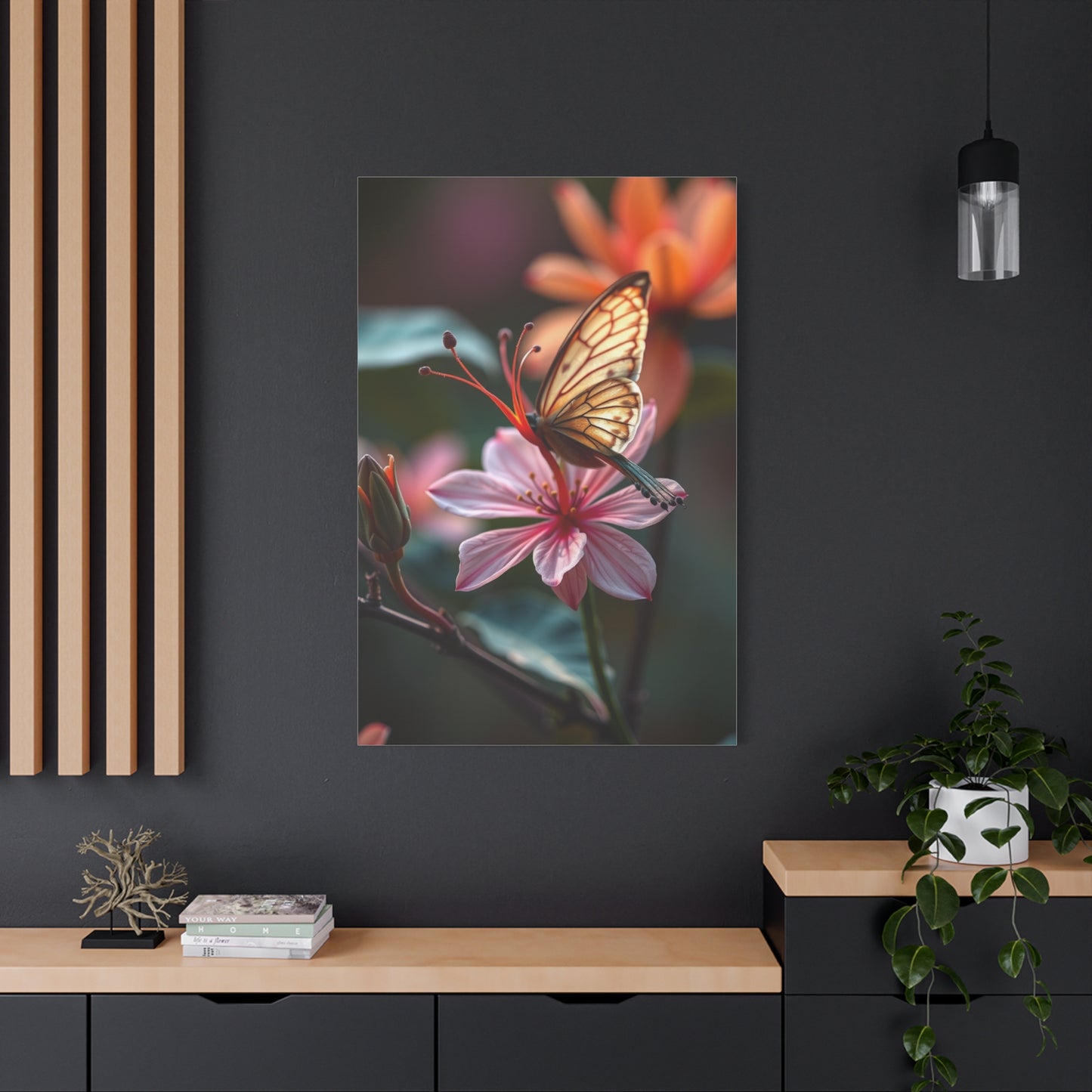 Botanical Harmony Wall Canvas Wall Art & Canvas Print