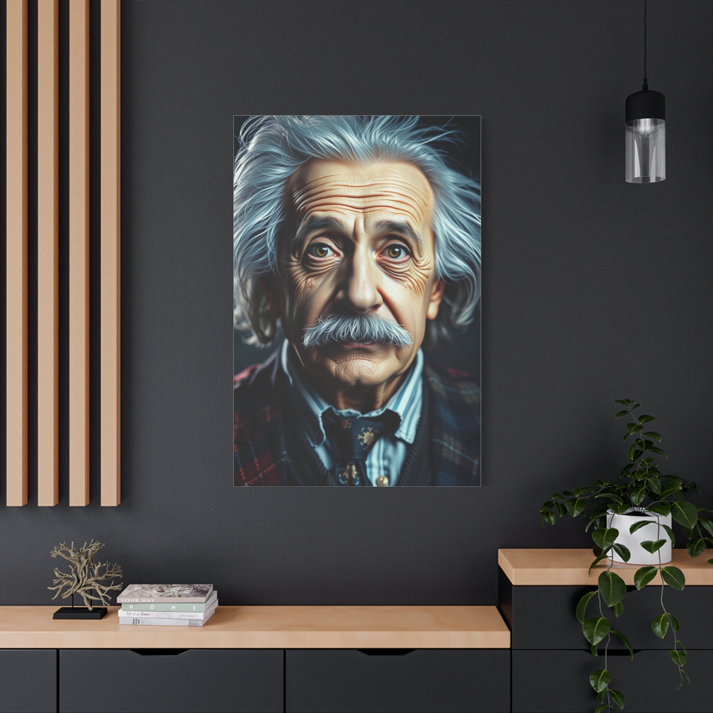 Albert Einstein Art Luxury Canvas Wall Art & Canvas Print