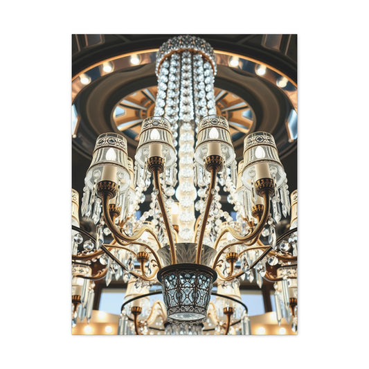 Chandelier Art Supreme Canvas Wall Art & Canvas Print