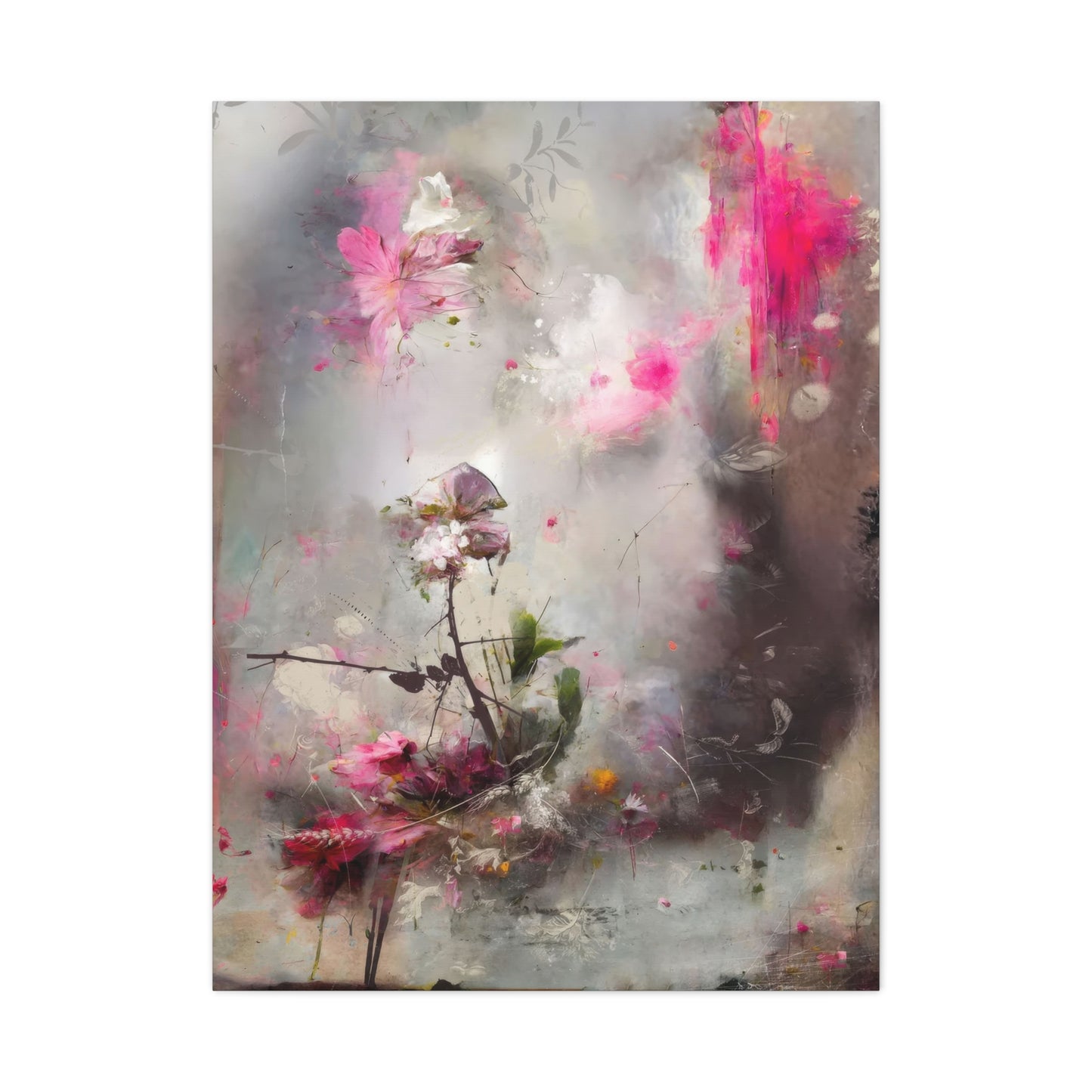 Pink Petals in Motion Wall Art & Canvas Prints