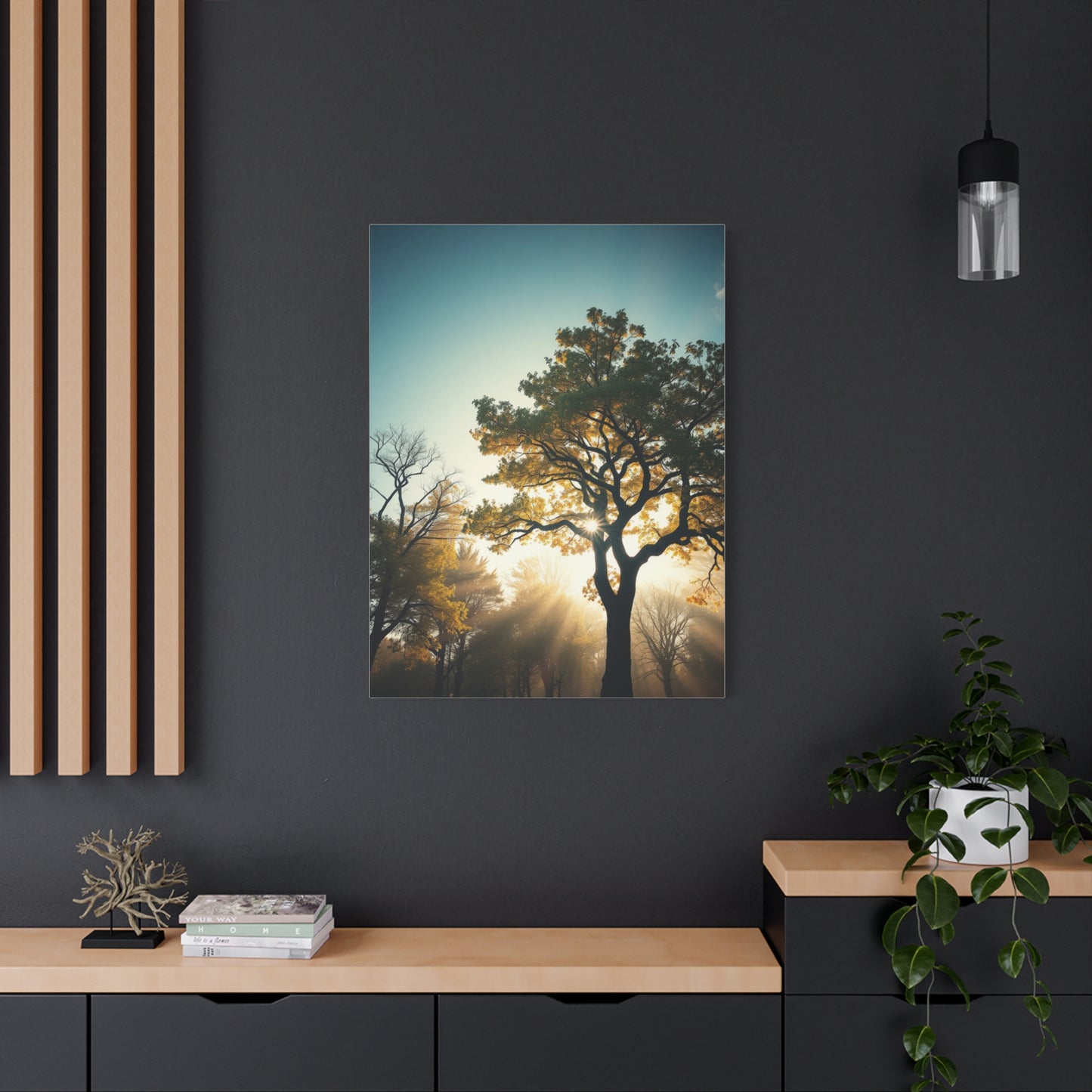 Serene Timberland Canvas Wall Art & Canvas Print