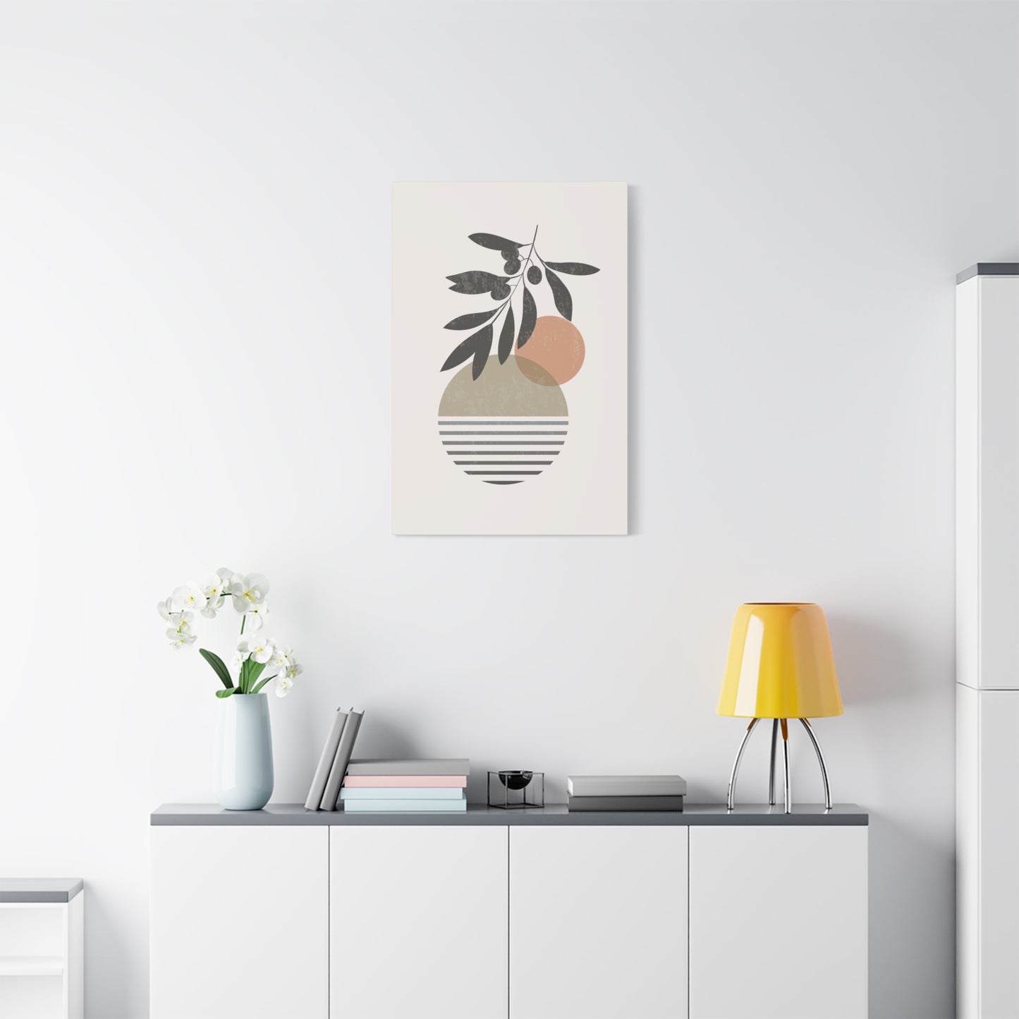 Sun Leaves Deco Wall Art & Canvas Prints