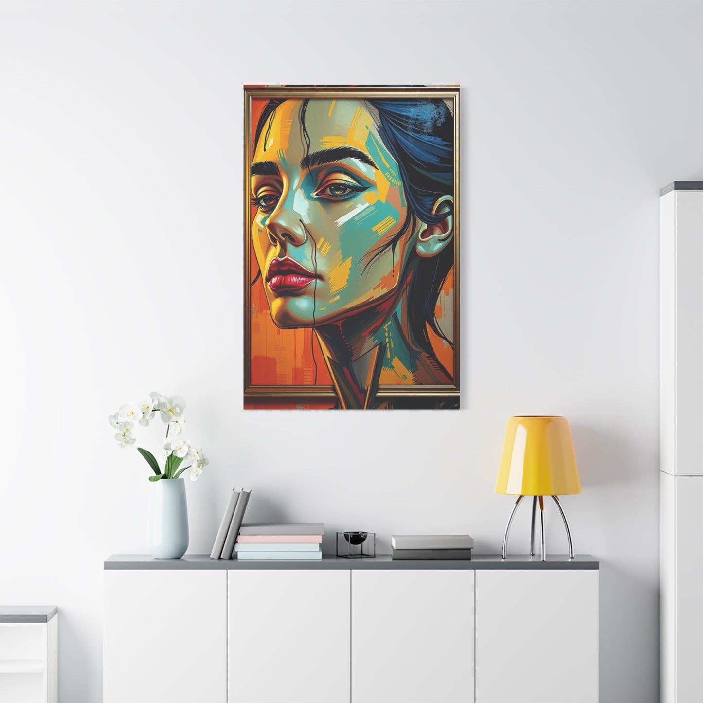 Modernist Reverie Art Panel Wall Art & Canvas Print