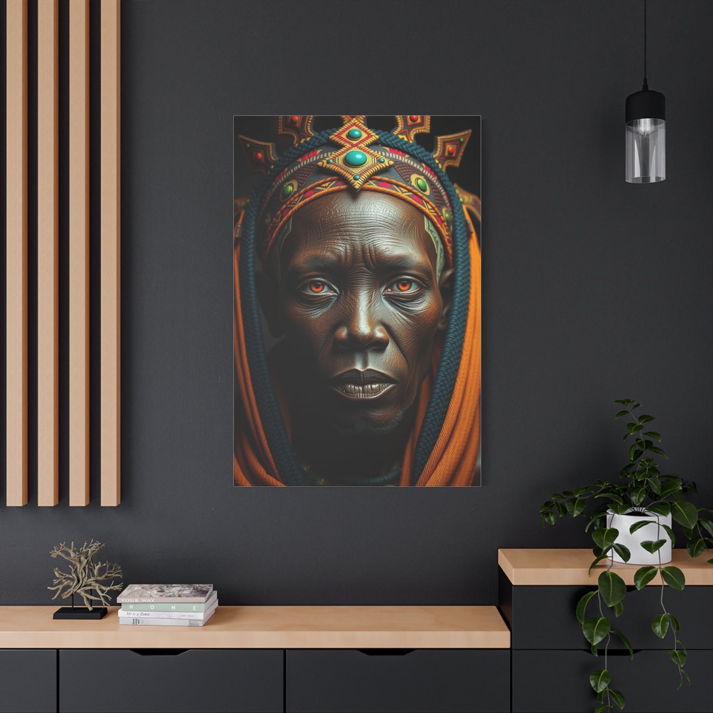 Regal Savannah Symphony Canvas Wall Art & Canvas Print