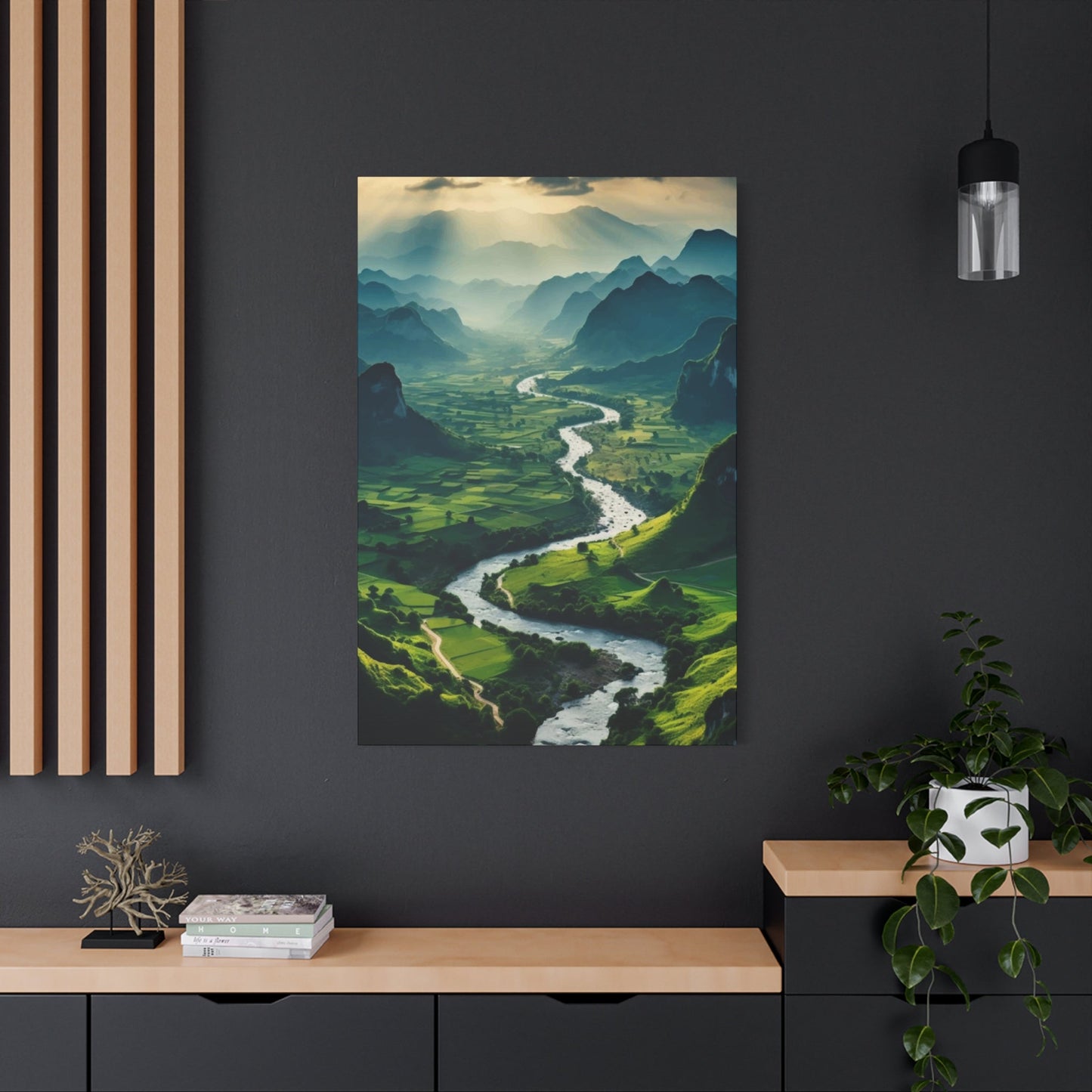 Sunshine in Mountains Wall Art & Canvas Prints