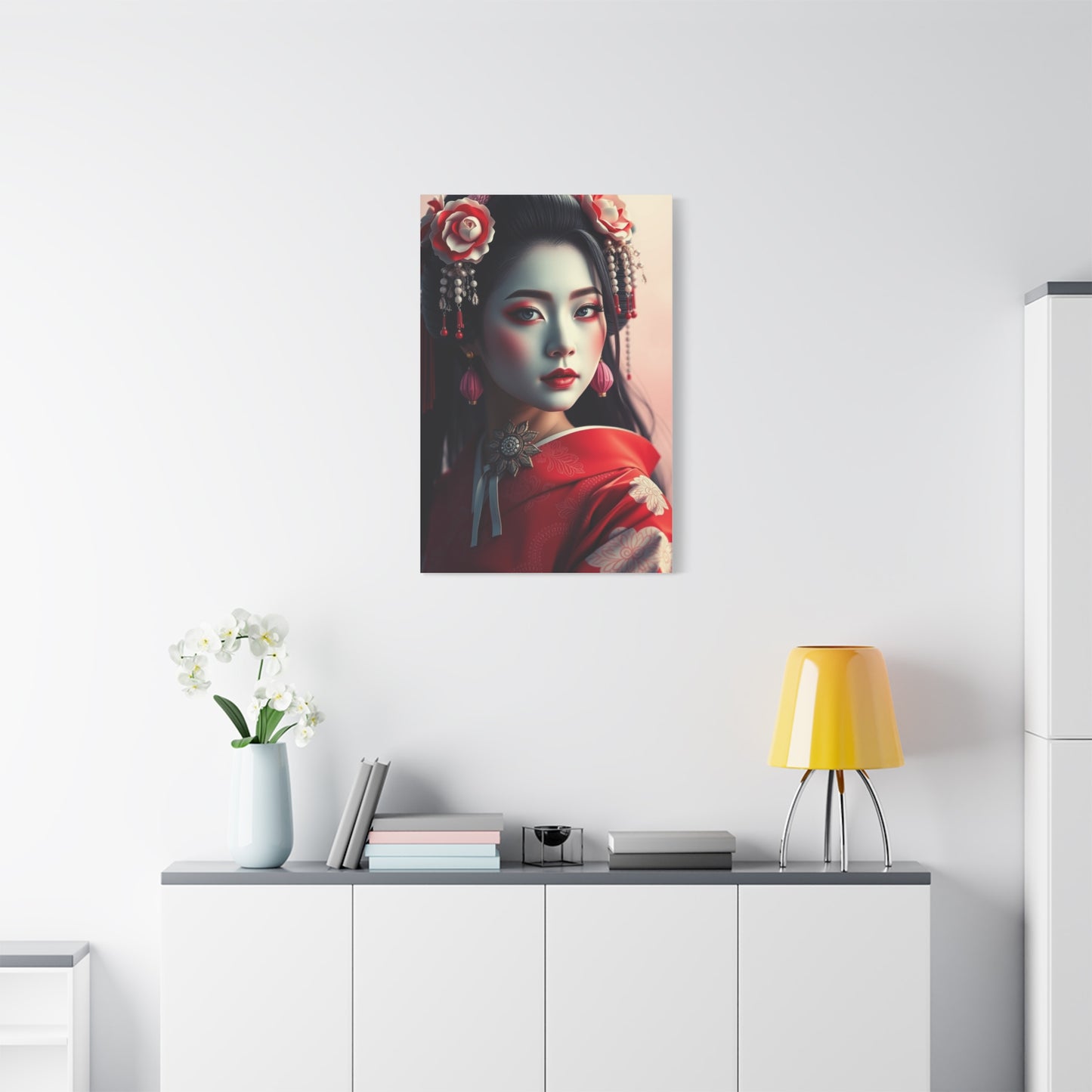 Geisha Art Canvas Art 5 Wall Art & Canvas Print
