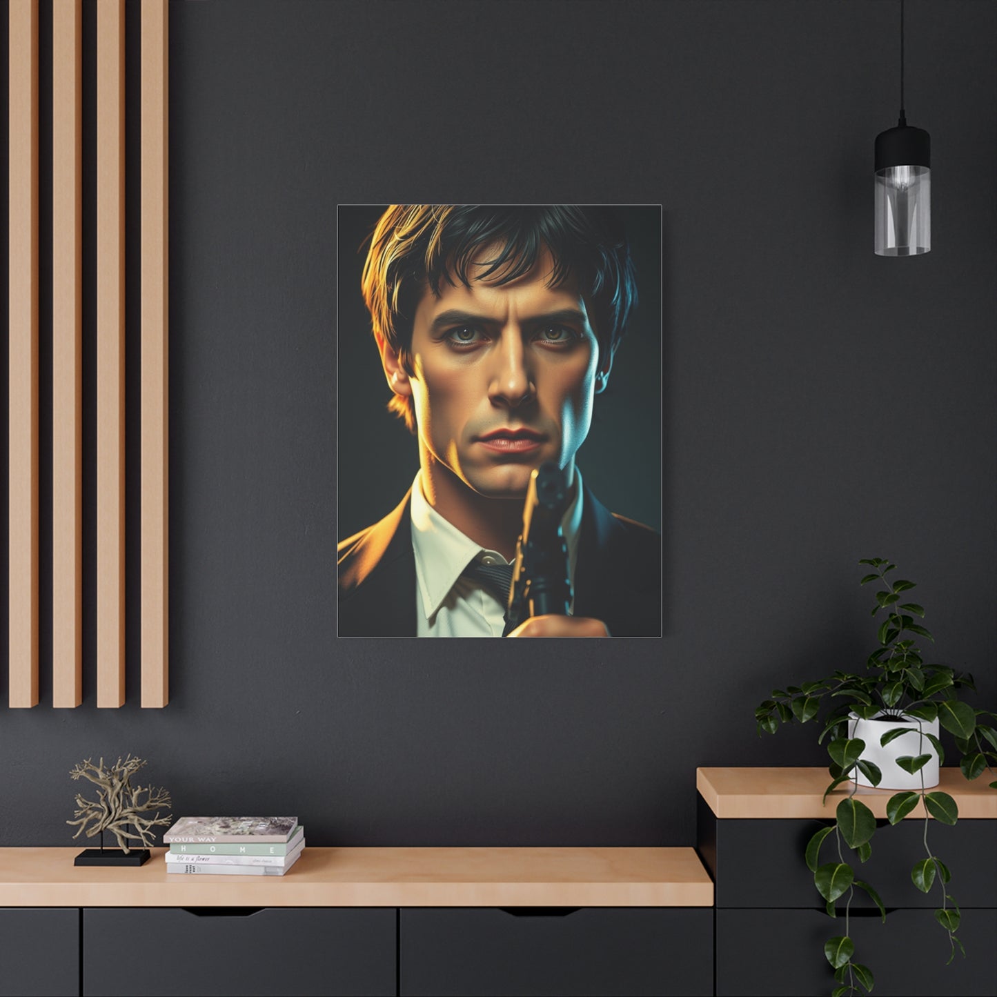 Pulp Fiction Character Art Canvas Art 1 Wall Art & Canvas Print