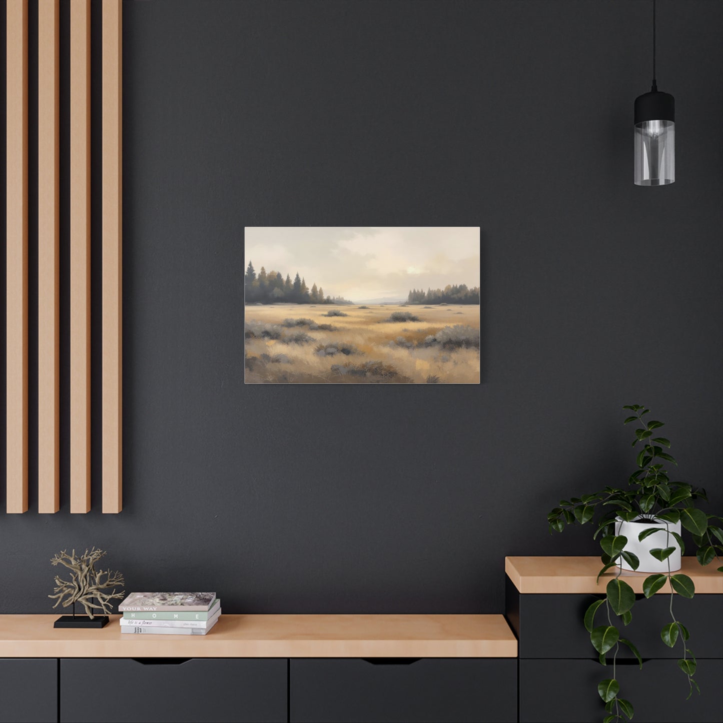 Golden Meadow at Dawn Wall Art & Canvas Prints