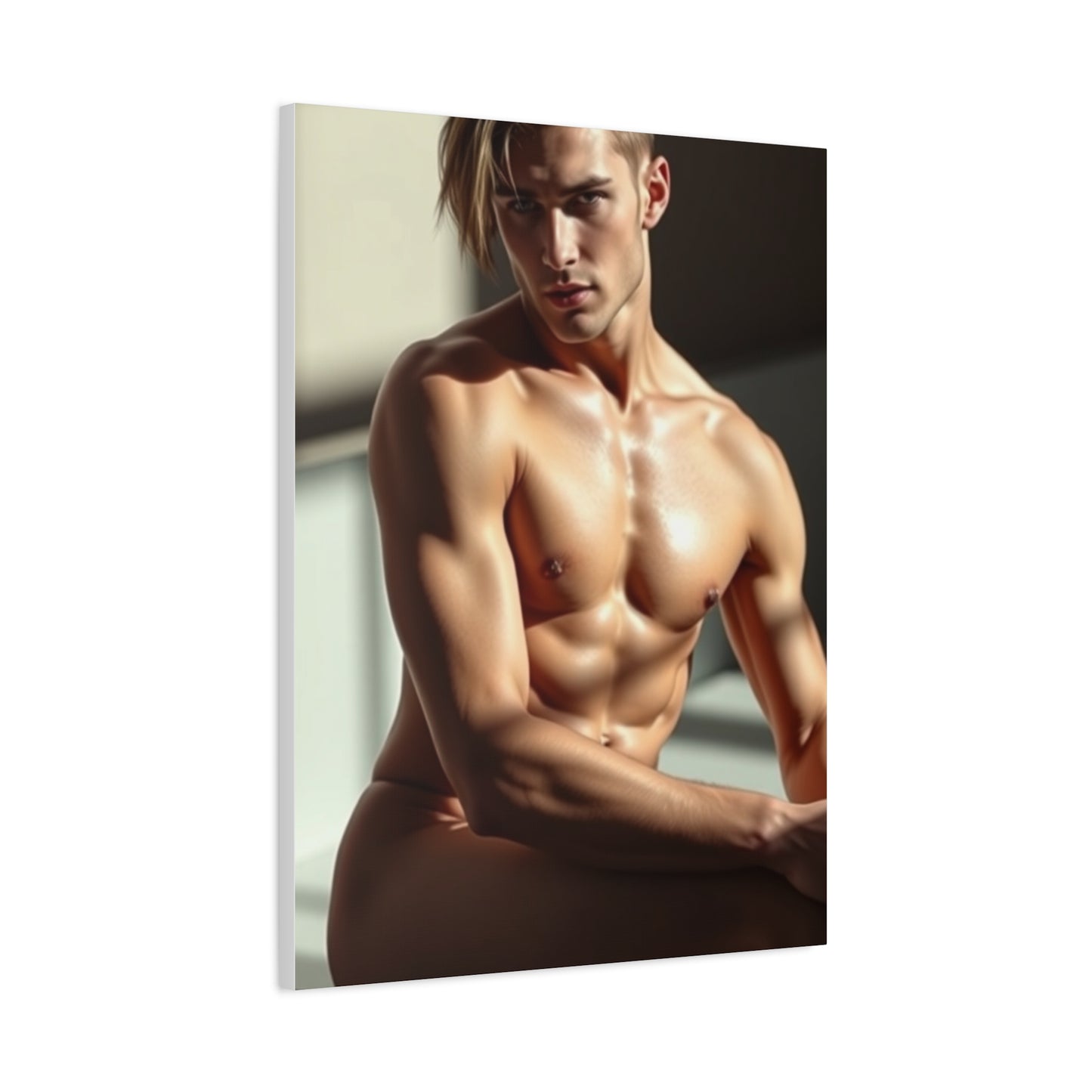 Elysian Masculinity Canvas wall art & canvas print
