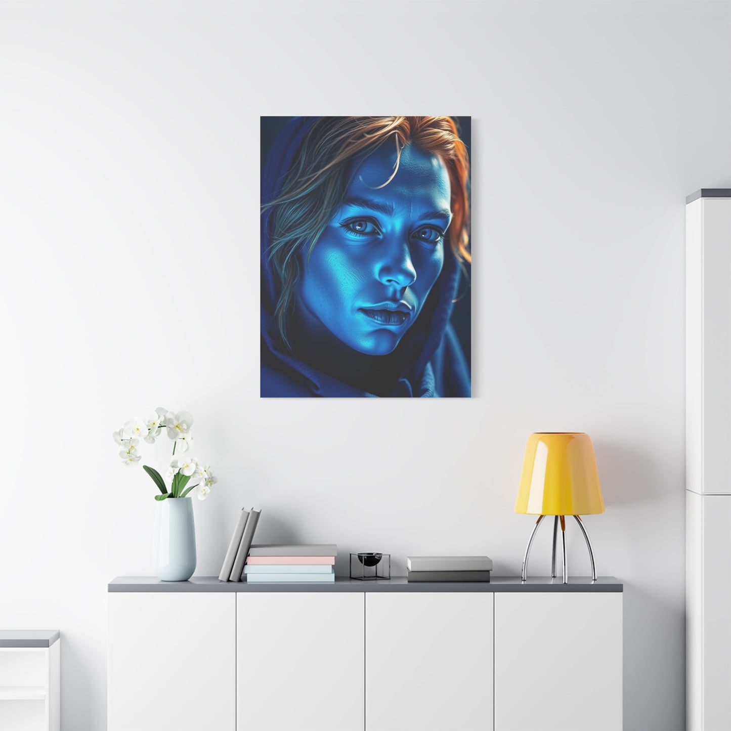 Royal Blue Elysium Wall Art & Canvas Print