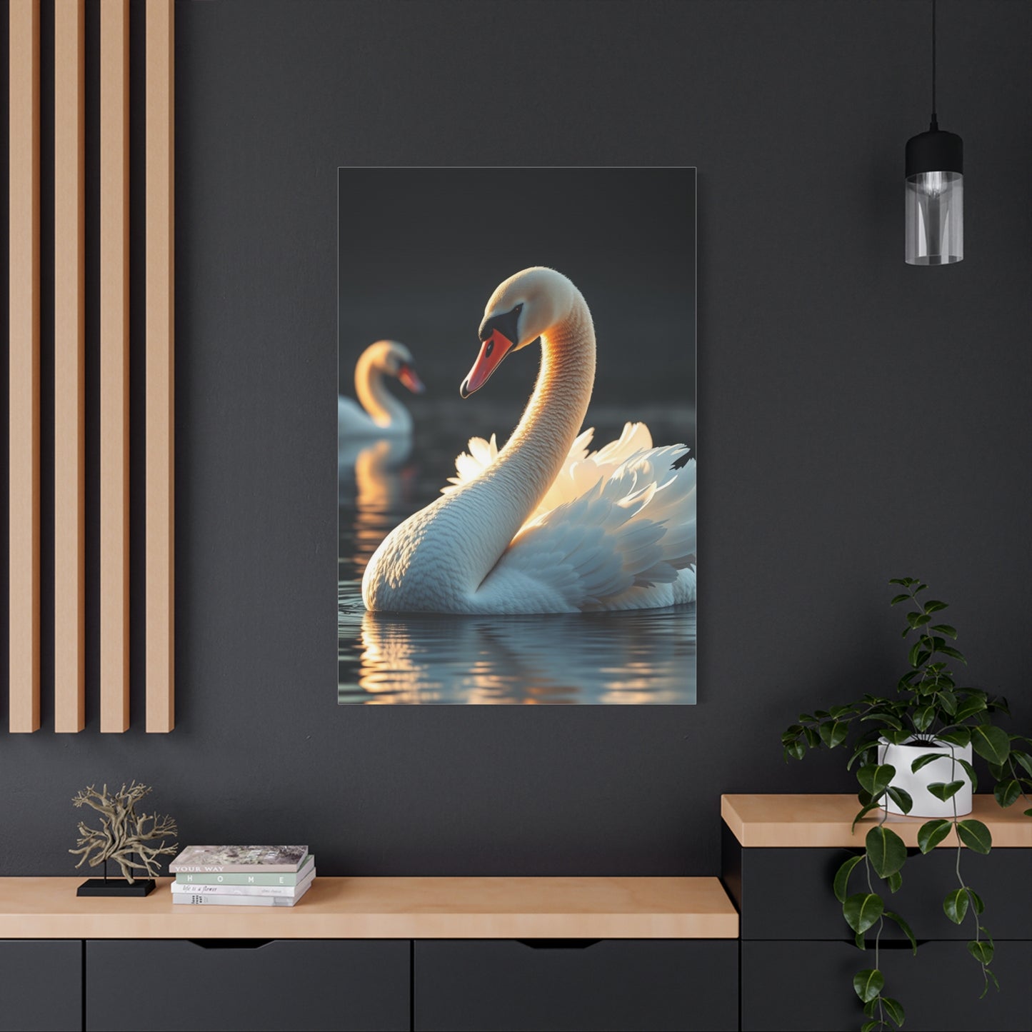 Collection Swan Art Art Wall Art & Canvas Print
