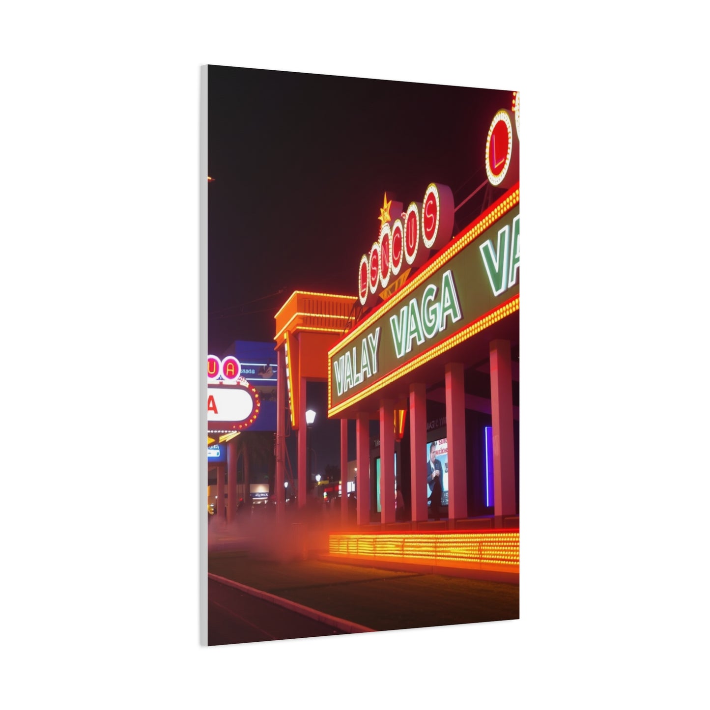 Las Vagas Art Canvas Art 9 Wall Art & Canvas Print