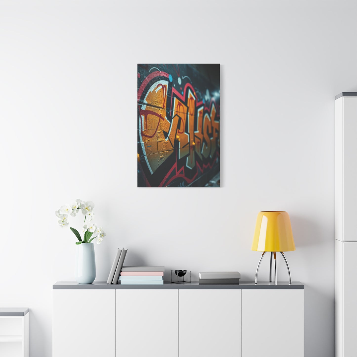 Refined Graffiti Reverie Wall Art & Canvas Print
