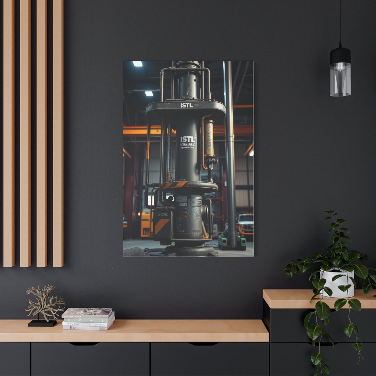 Vision Industrial Art Art Wall Art & Canvas Print