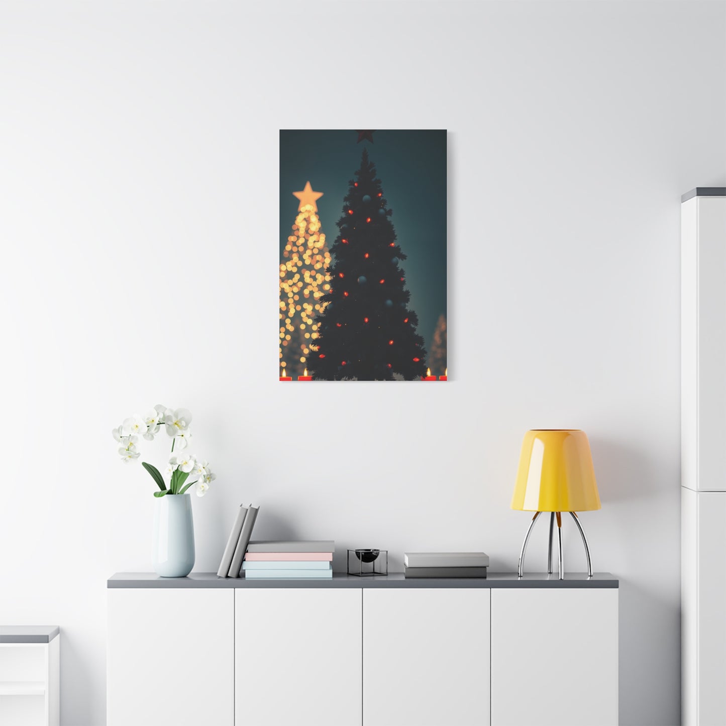 Masterpiece Black Christmas Art Vision Wall Art & Canvas Print