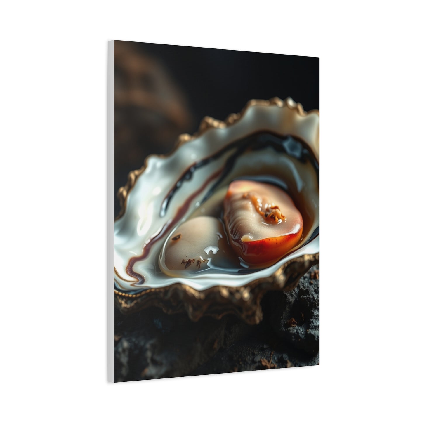 Oyster Art Canvas Art 5 Wall Art & Canvas Print