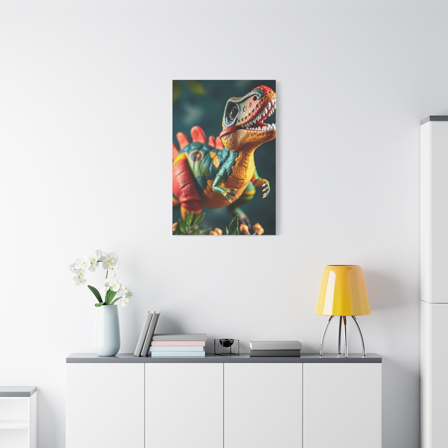 Kid’s Dinosaur Art Canvas Art 3 Wall Art & Canvas Print