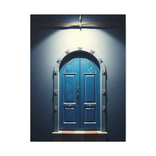 Blue and White Art Supreme Gallery Wall Art & Canvas Print