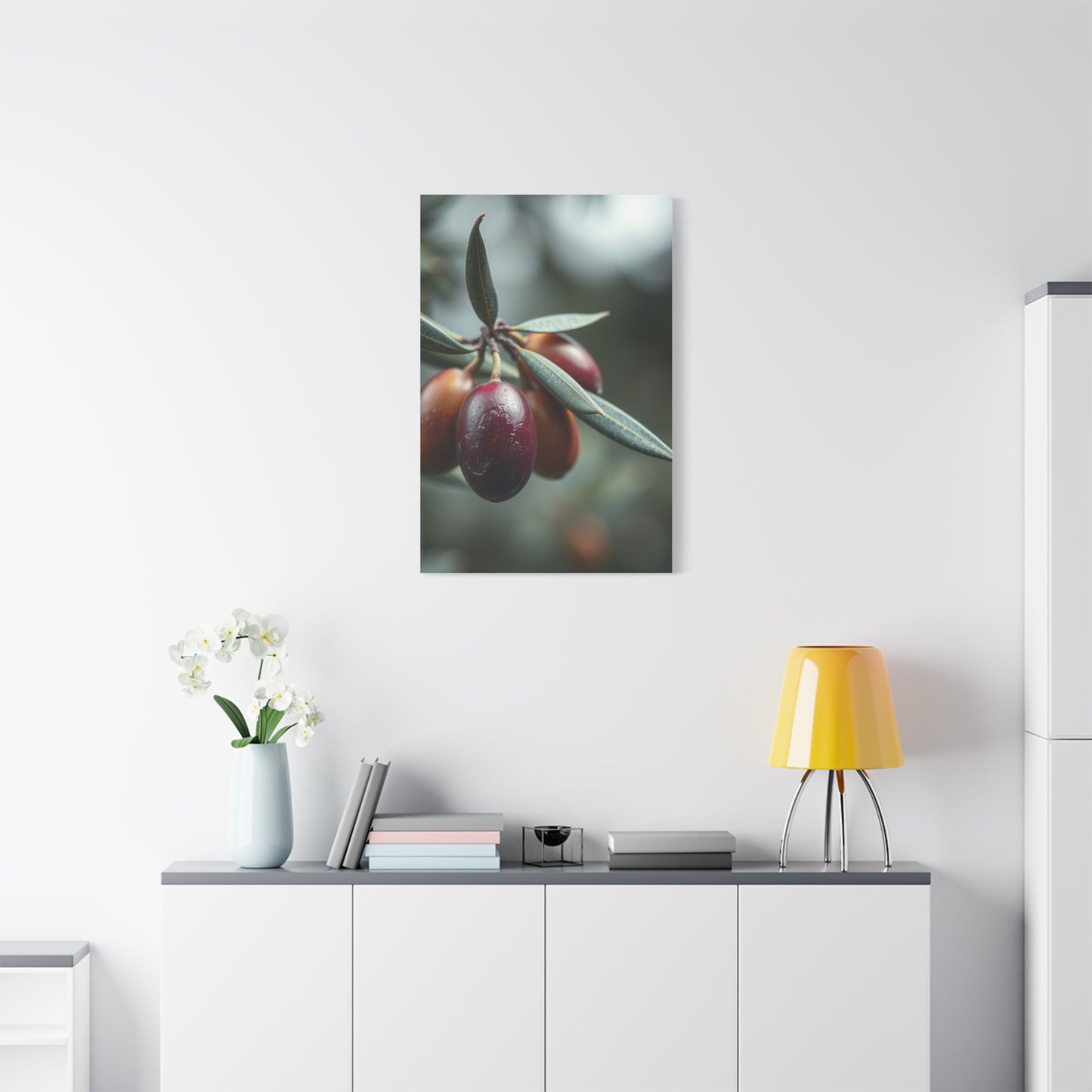 Olive Tranquility Tableau Wall Art & Canvas Print