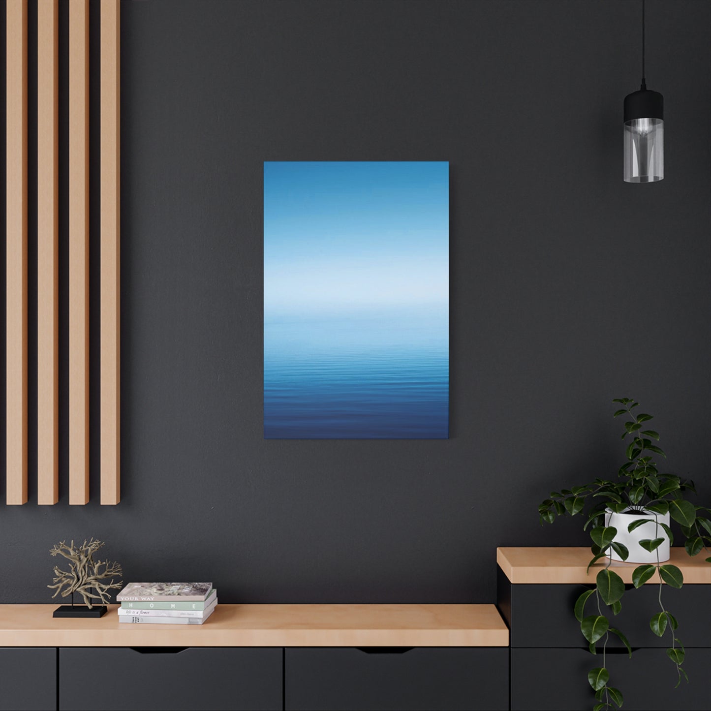 Blue Cool Gradient Wall Art & Canvas Prints