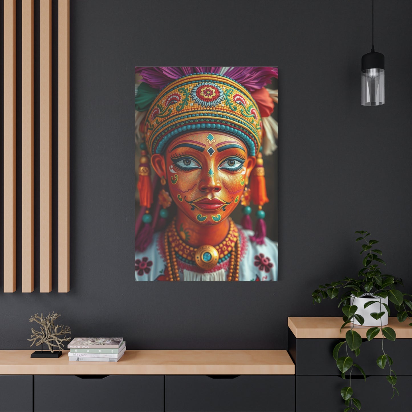 Elite Folk Art Vision Wall Art & Canvas Print