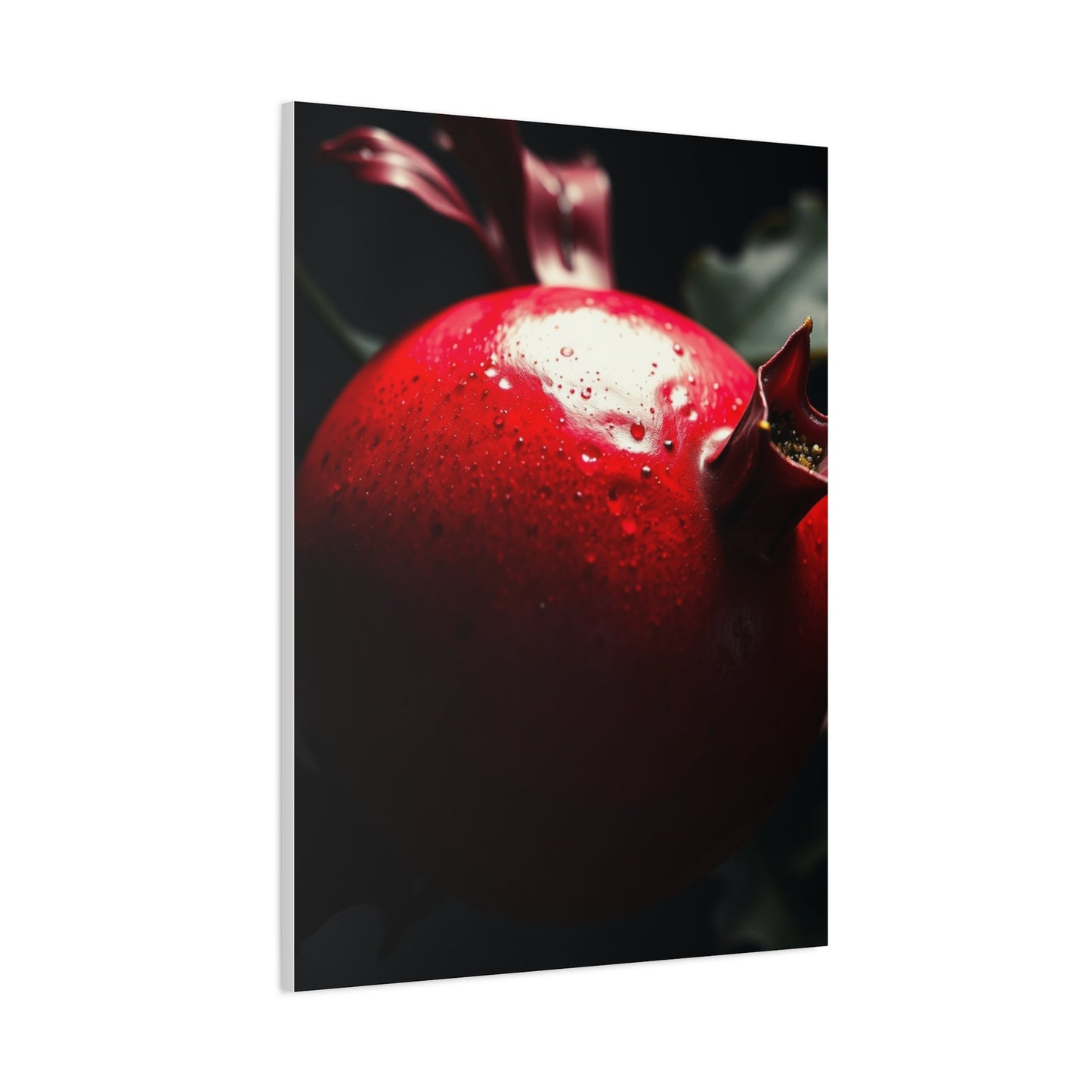 Rich Garnet Nocturne Wall Art & Canvas Print