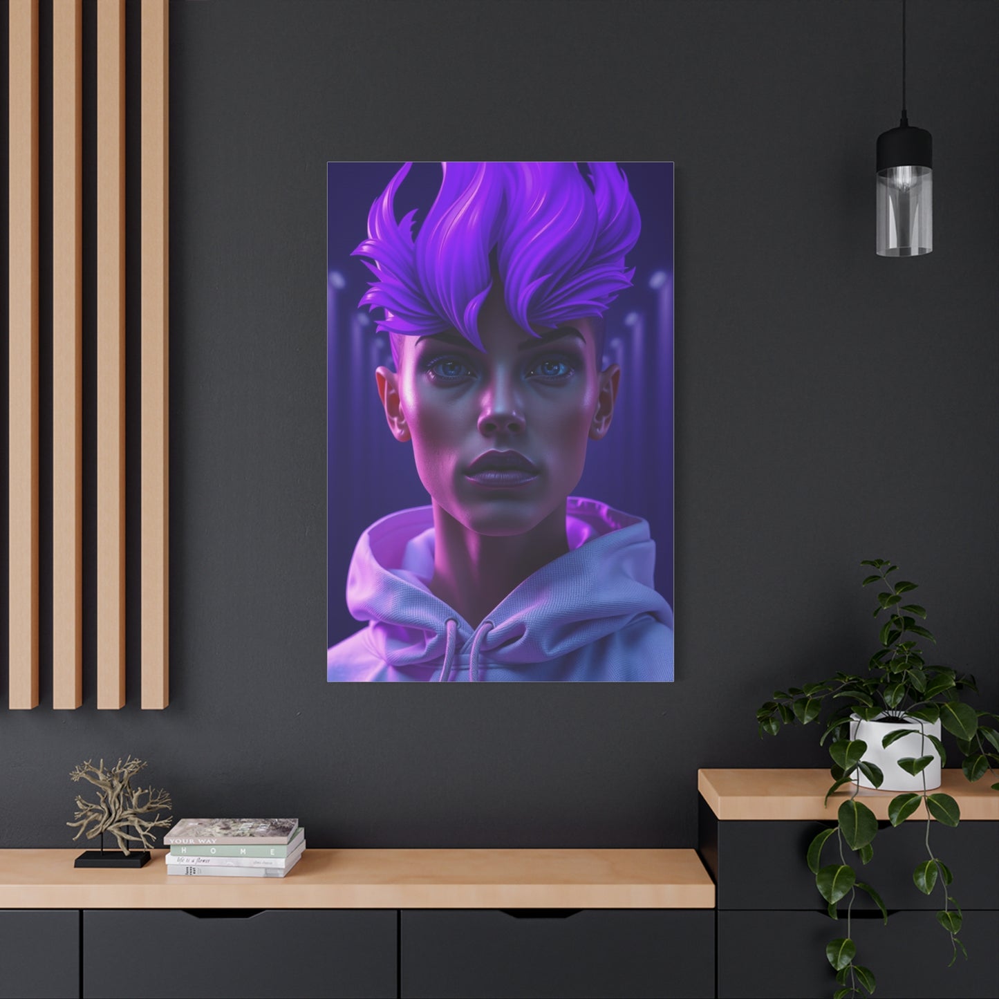 Regal Plum Panorama Wall Art & Canvas Print