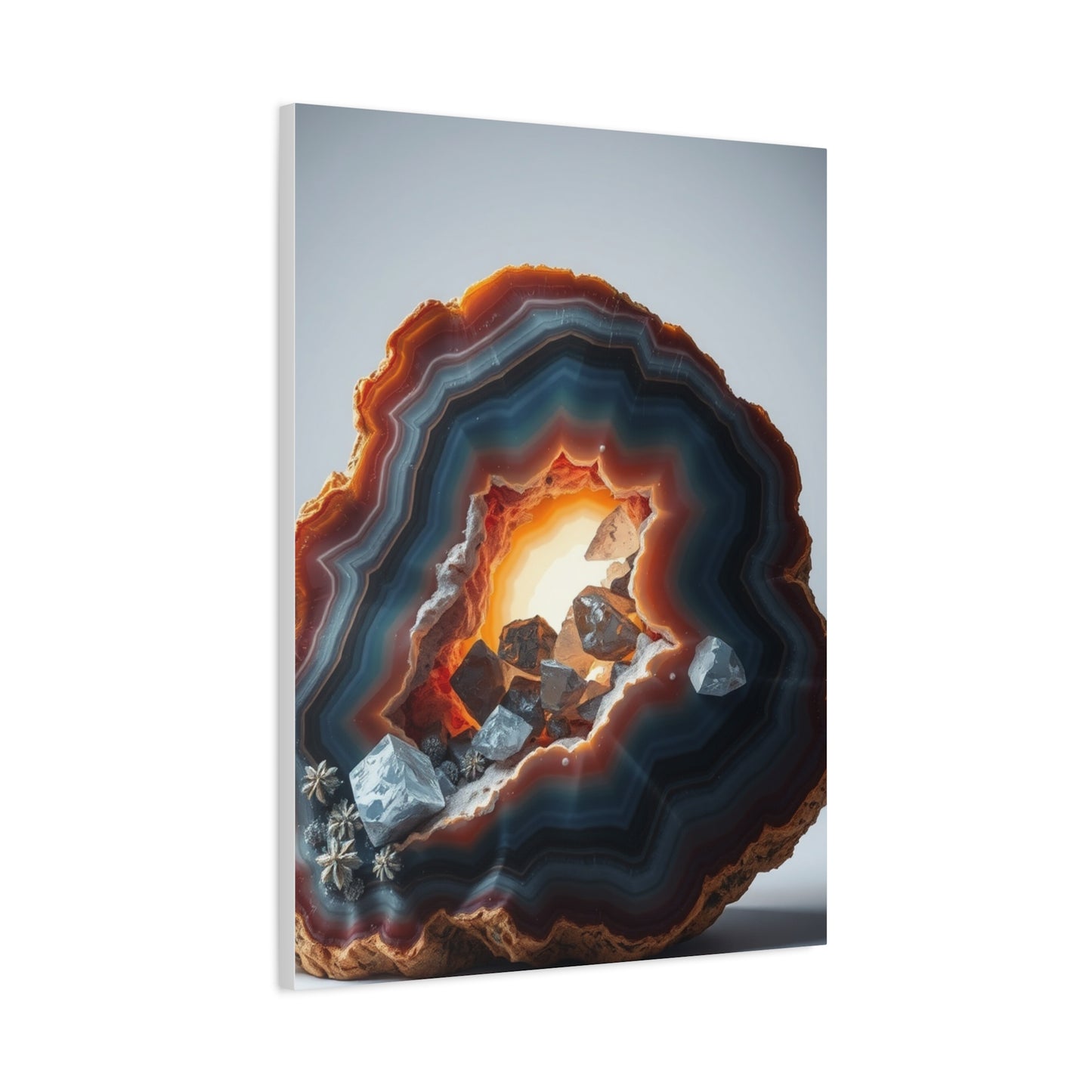 Supreme Art Agates, Geodes & Minerals Collection Wall Art & Canvas Print