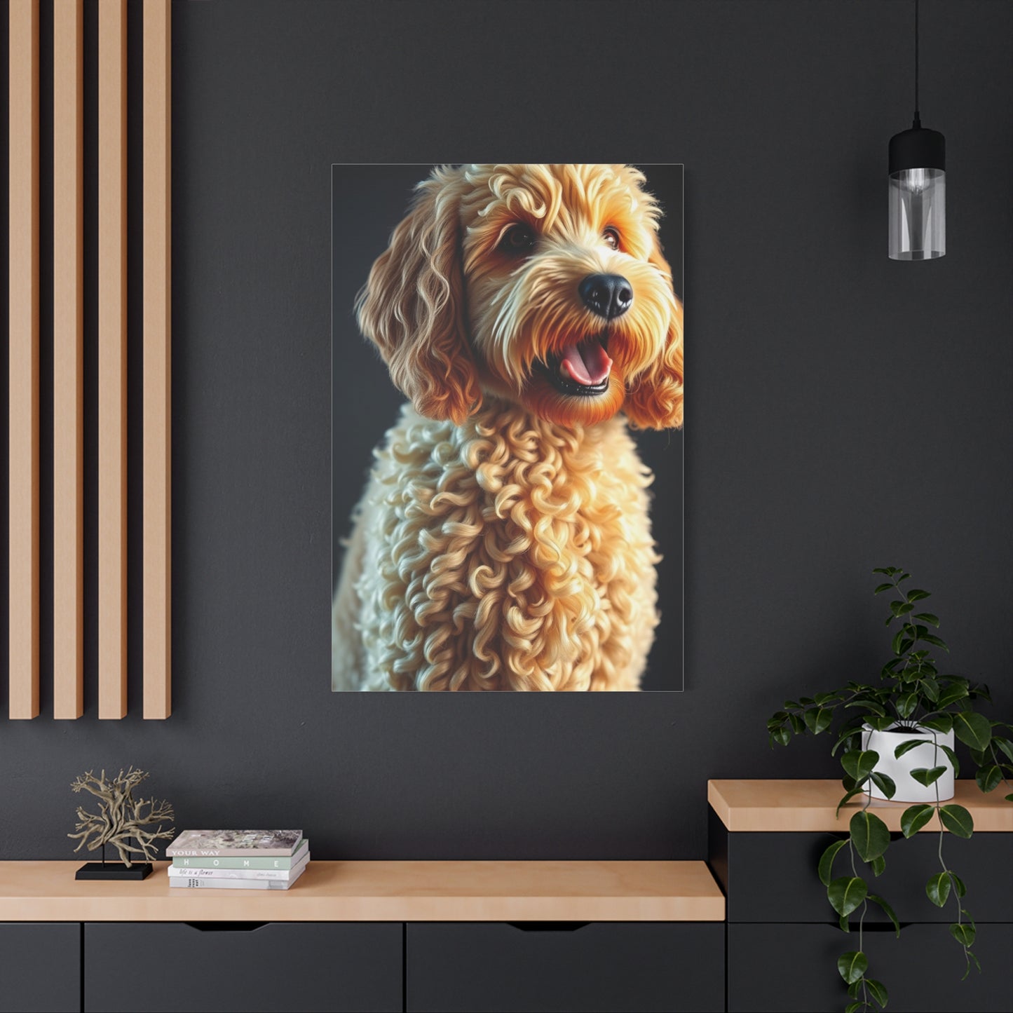 Supreme Art Golden Doodle Art Collection Wall Art & Canvas Print