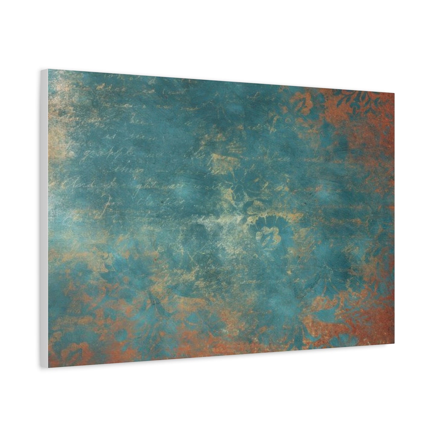 Teal Rust Reverie Wall Art & Canvas Prints