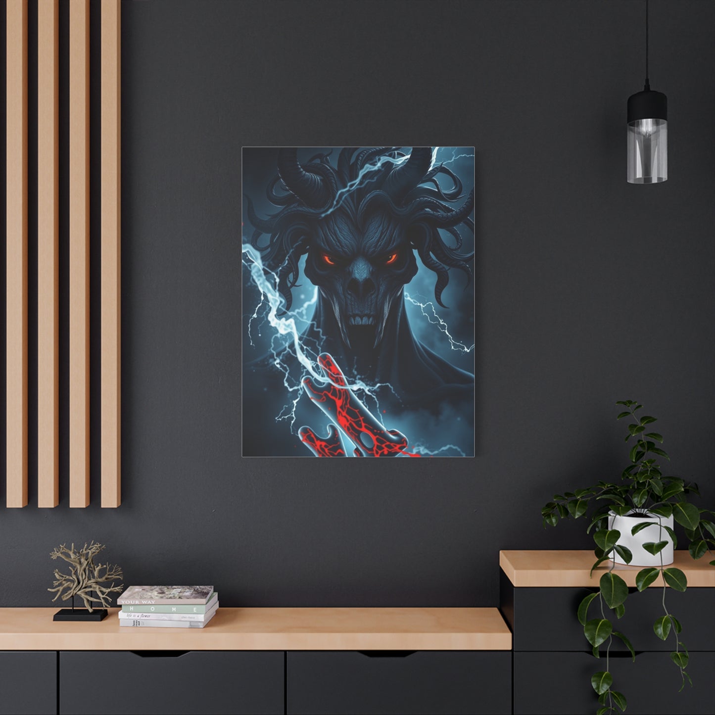Obsidian Storm Masterpiece Wall Art & Canvas Print