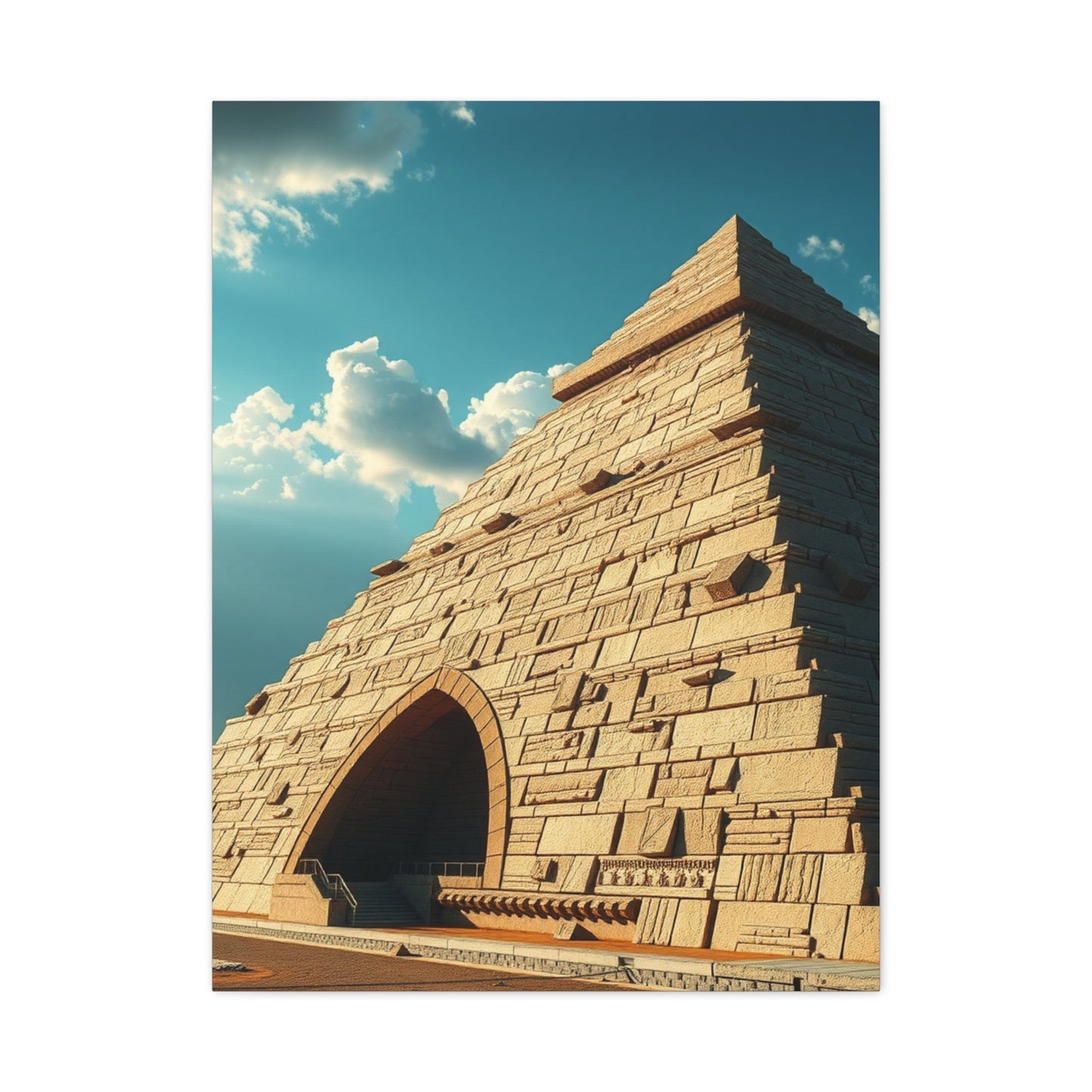 Pyramid Art Canvas Art 5 Wall Art & Canvas Print