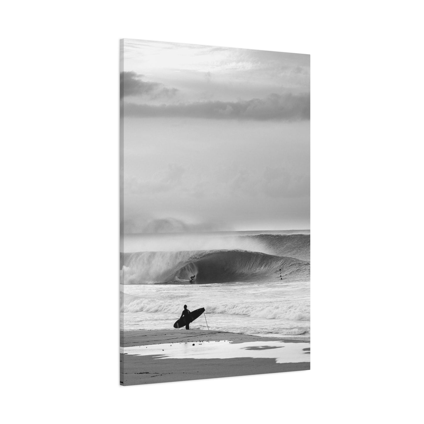 Black & White Surfing Photo Wall Art & Canvas Prints