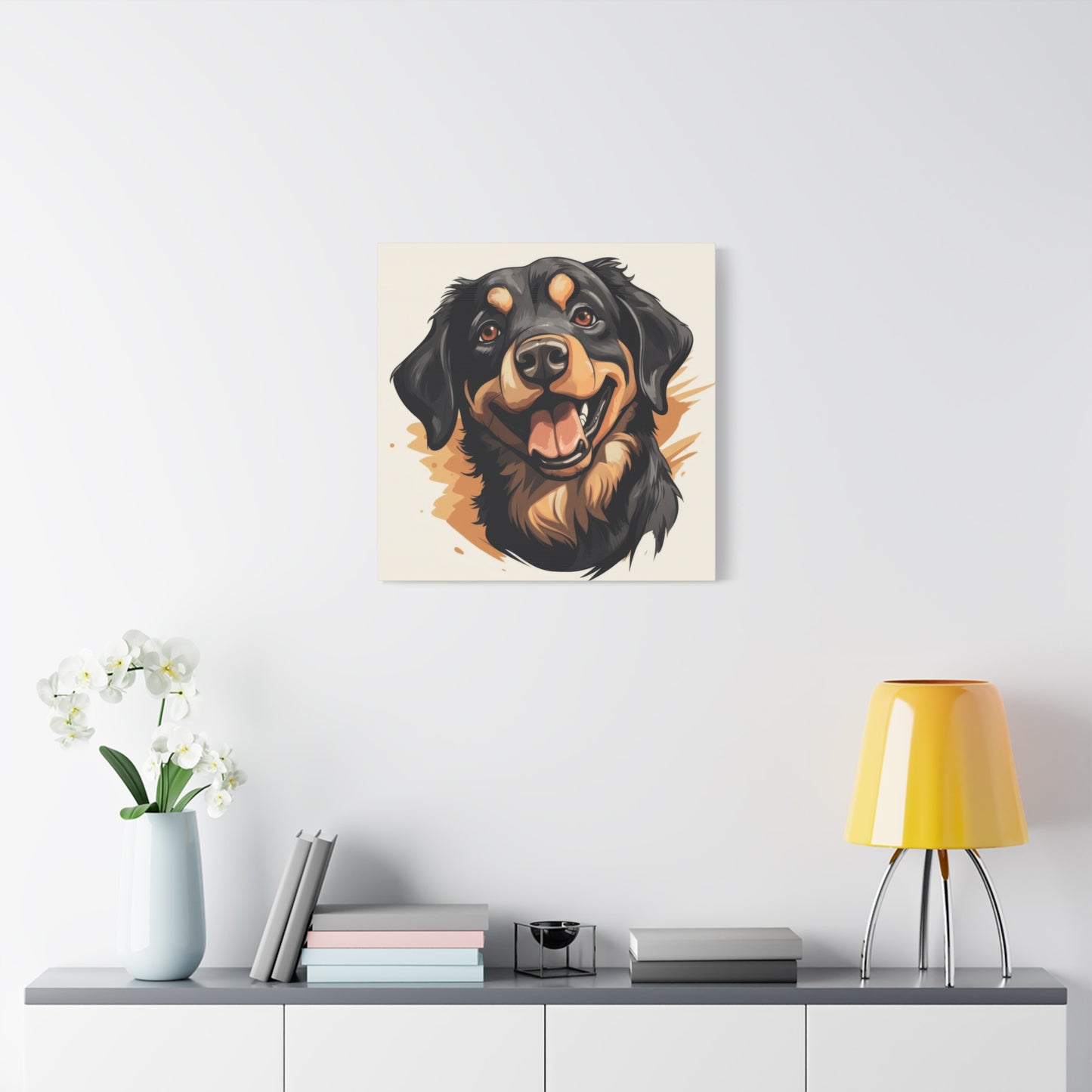 Happy Dog 3 Wall Art & Canvas Prints
