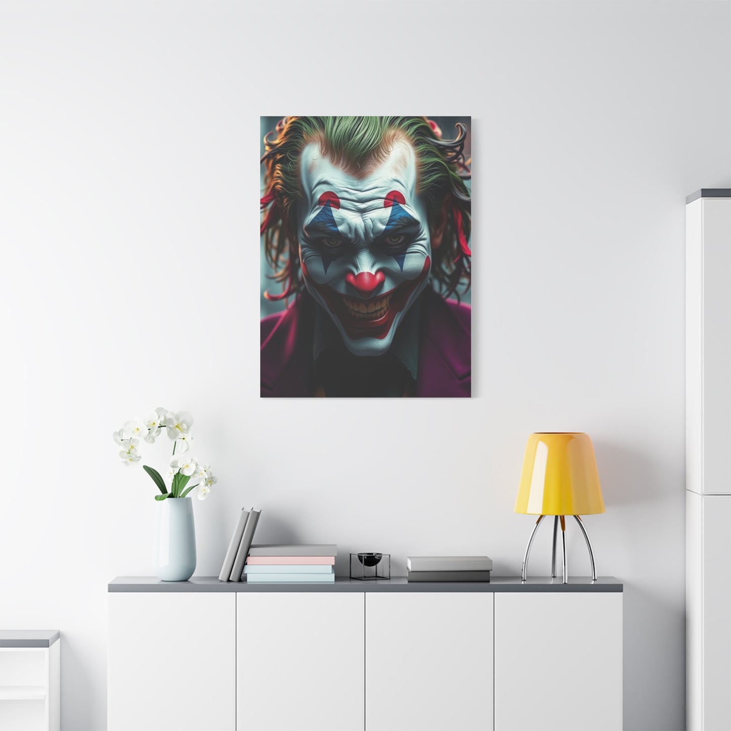 The Joker Art Canvas Art 9 Wall Art & Canvas Print