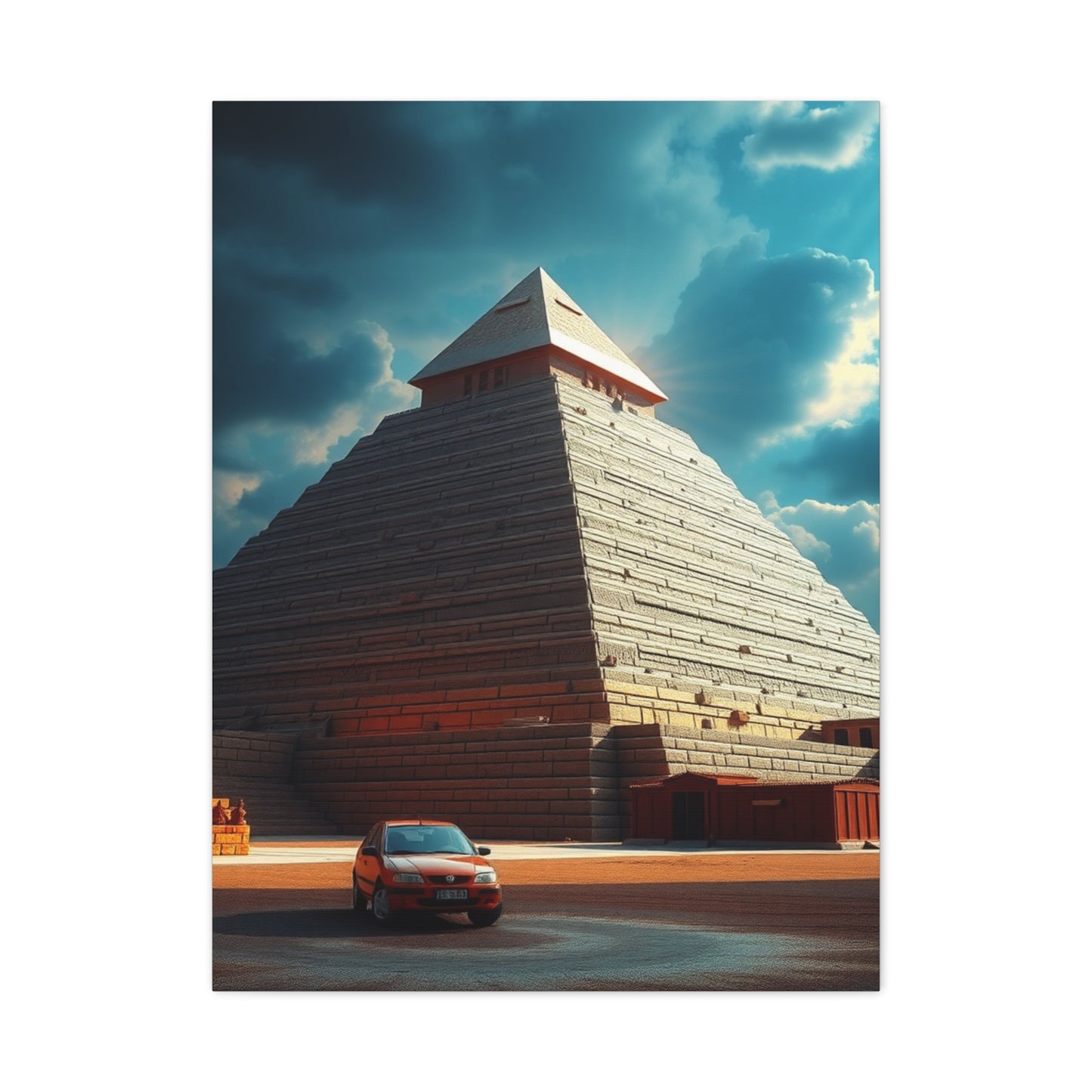 Pyramid Art Canvas Art 6 Wall Art & Canvas Print