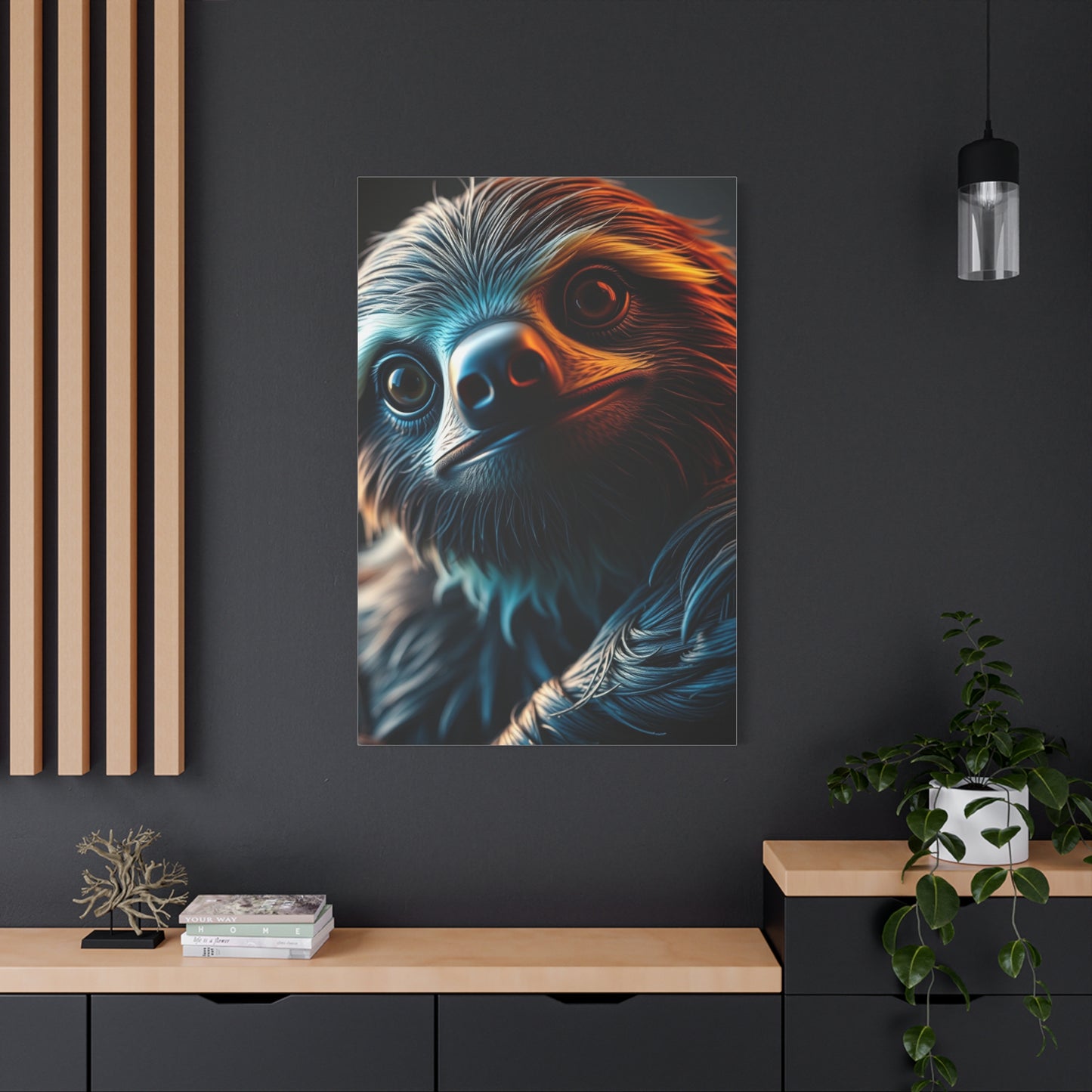 Vision Sloth Art Art Wall Art & Canvas Print