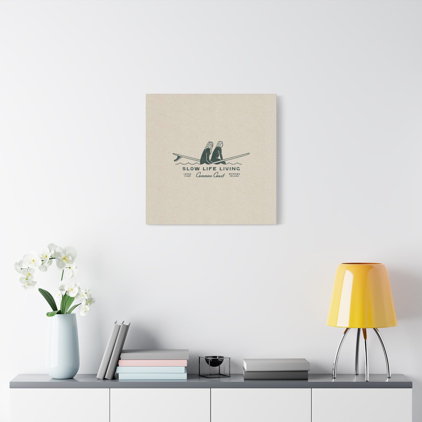 Slow Life Living Wall Art & Canvas Prints
