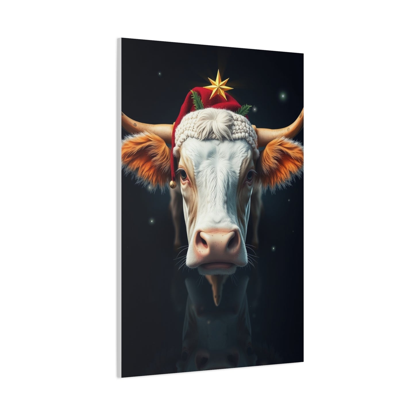 Noel Bovine Serenity Canvas wall art & canvas print