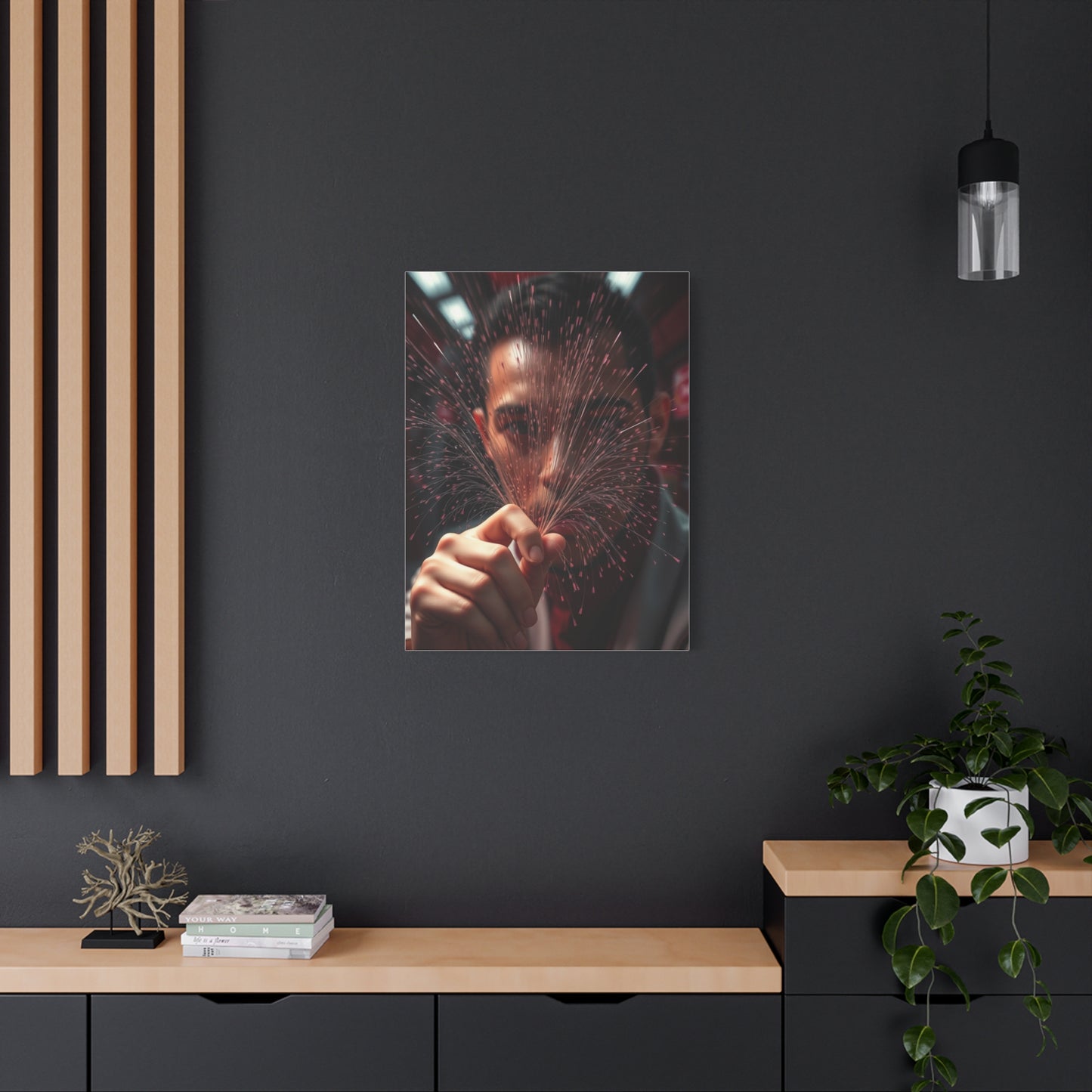 Sanguine Serenity Art Wall Art & Canvas Print