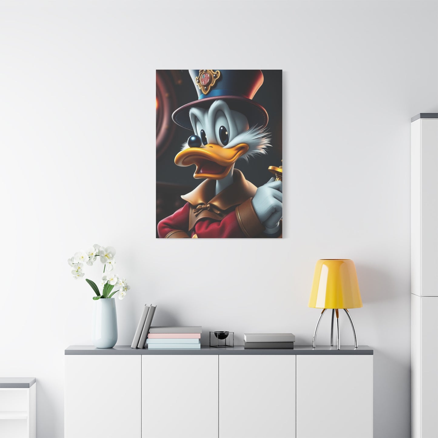 Affluent Monarch Canvas Wall Art & Canvas Print