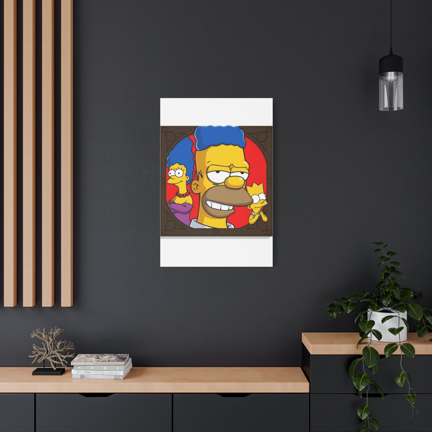 The Simpsons Art Canvas Art 4 Wall Art & Canvas Print