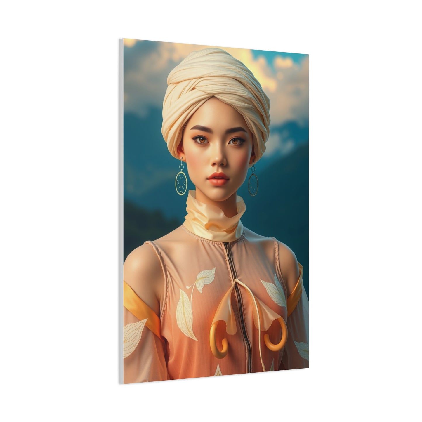 Opulent Leafscape Display Wall Art & Canvas Print