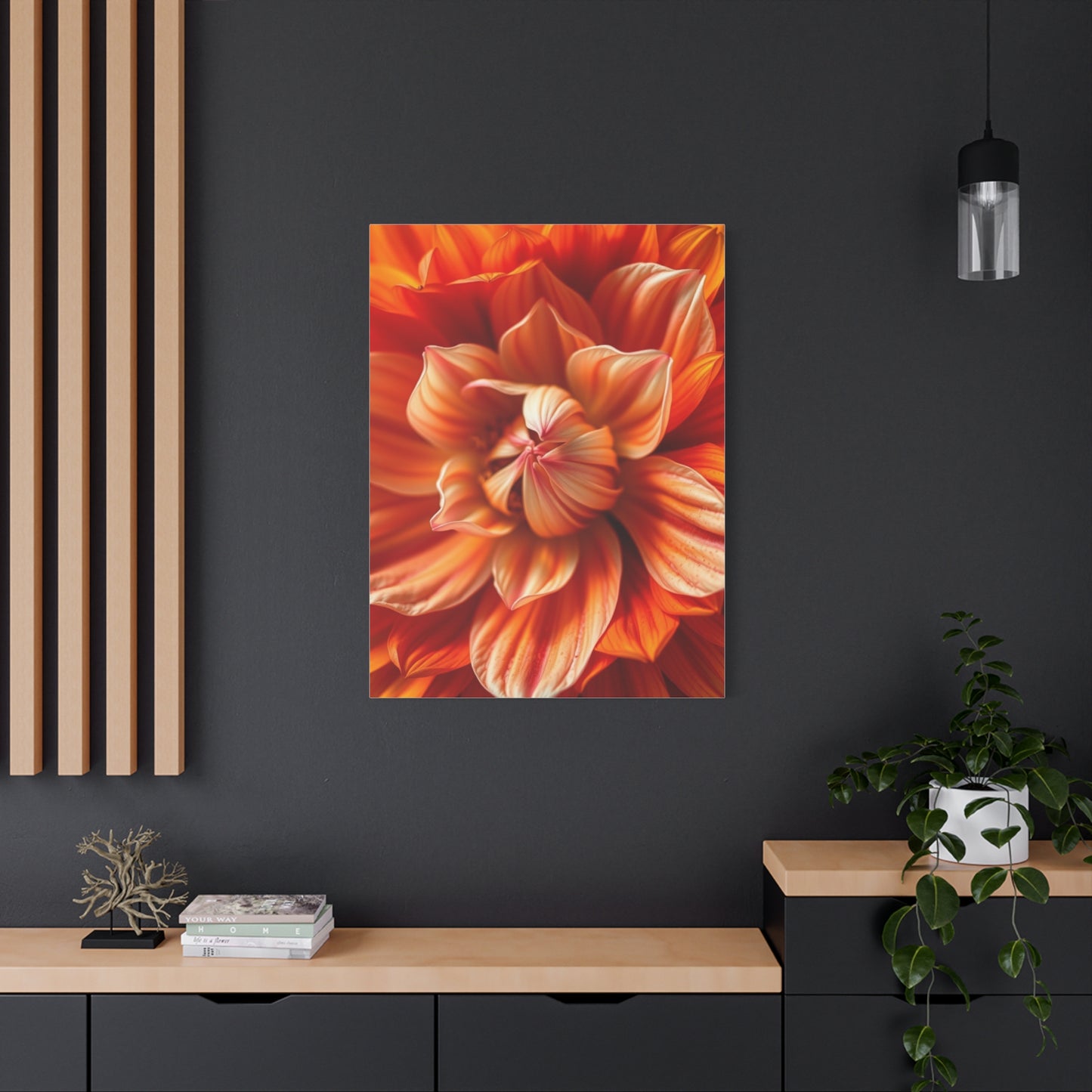 Flower Art Premium Canvas 19 Wall Art & Canvas Print