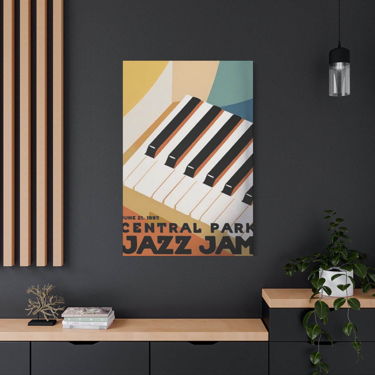 Central Park Jazz Jam Wall Art & Canvas Prints