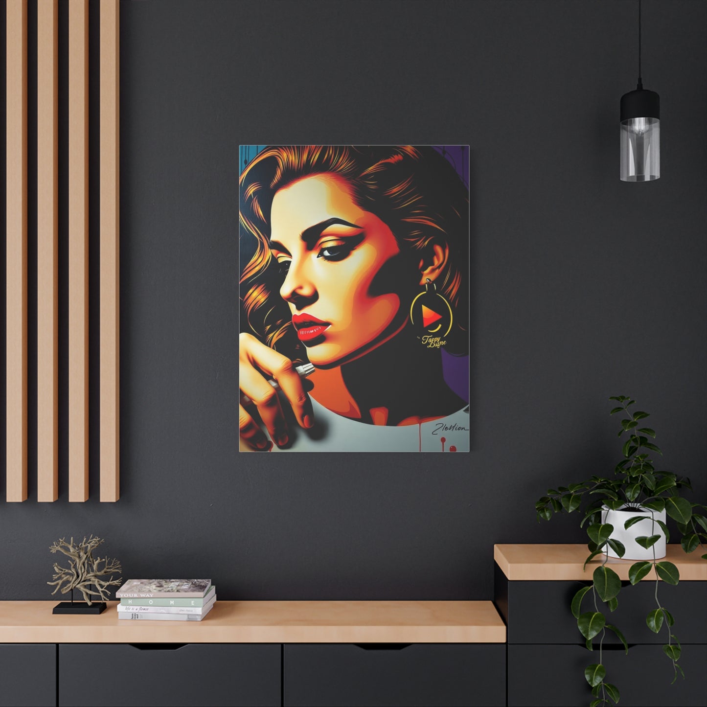 Opulent Vibrance Canvas Wall Art & Canvas Print