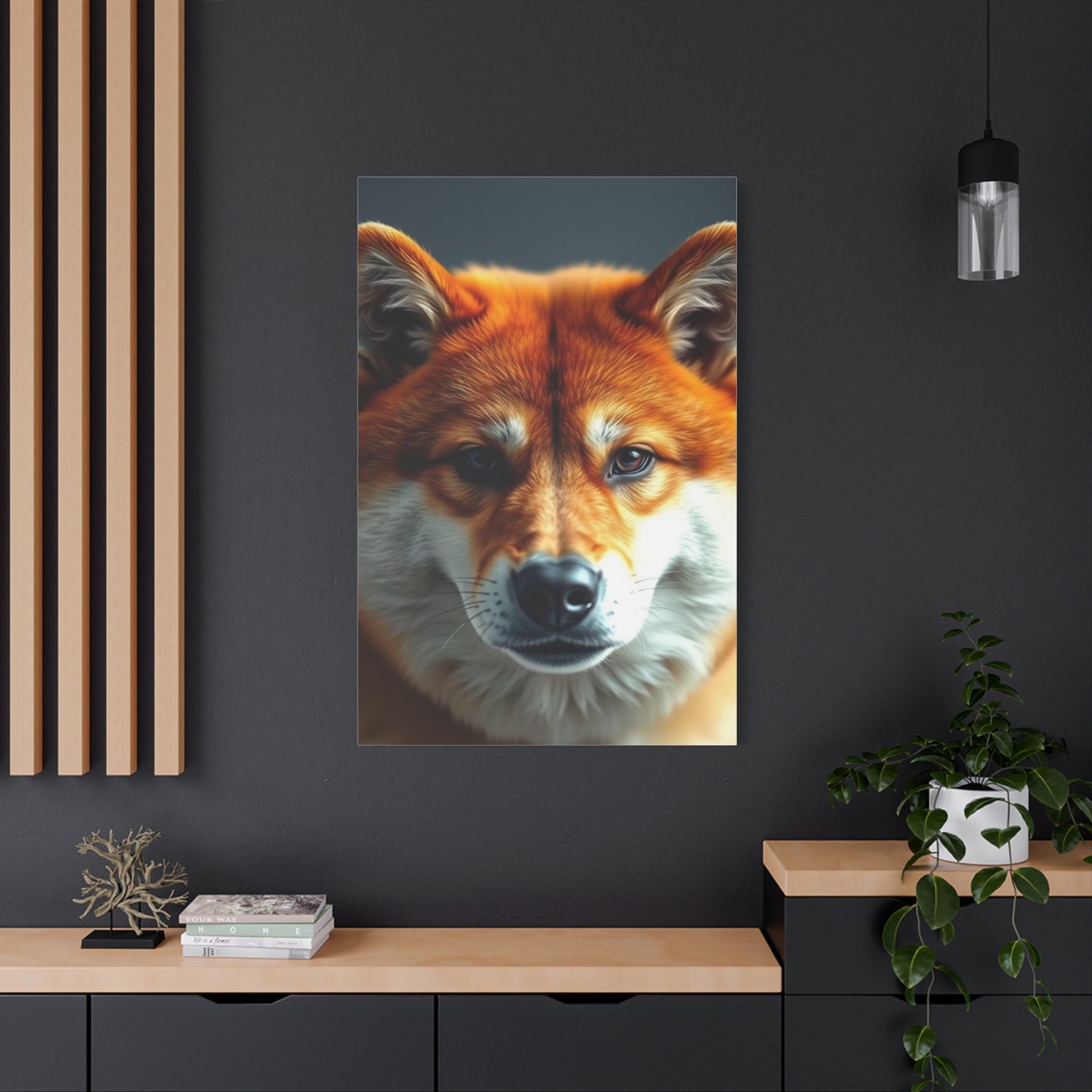 Supreme Shiba Inu Dog Art Beautiful Collection Wall Art & Canvas Print