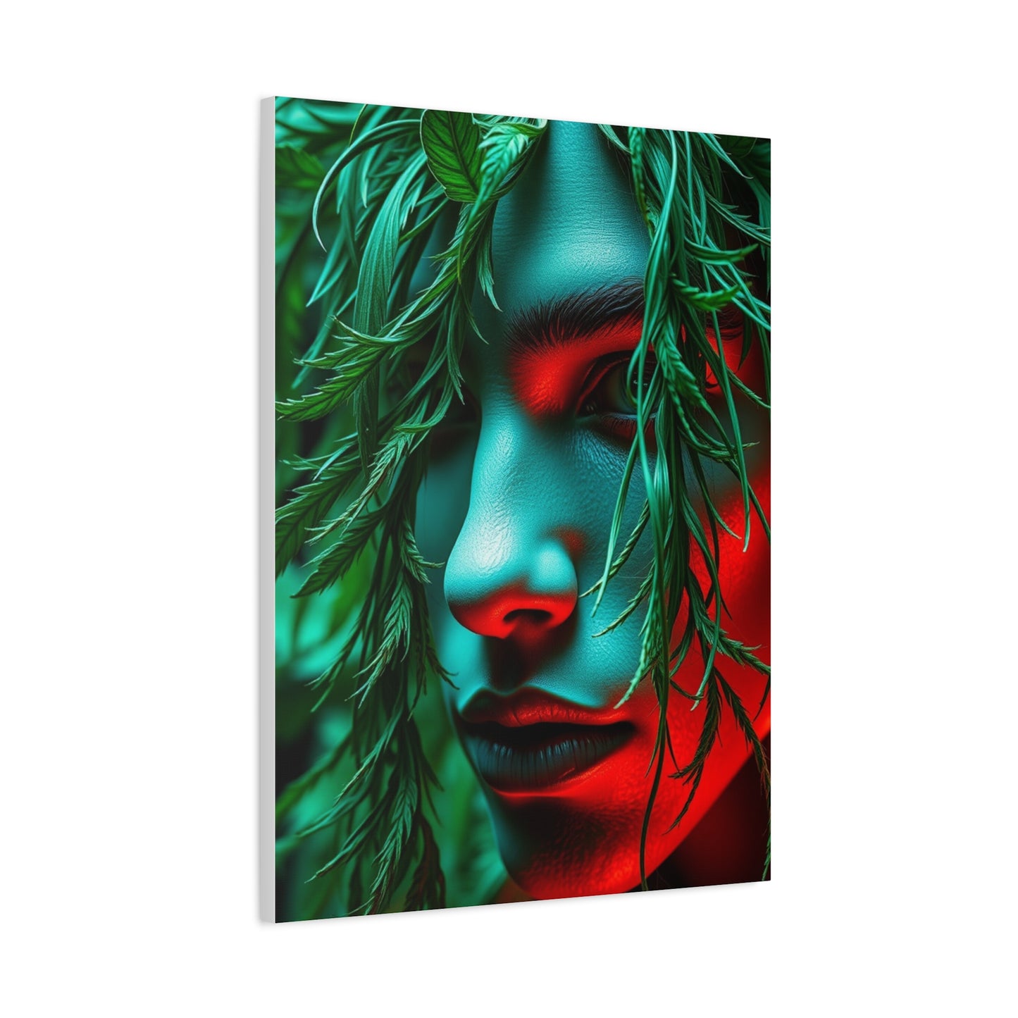 Viridian Opulence Art Wall Art & Canvas Print