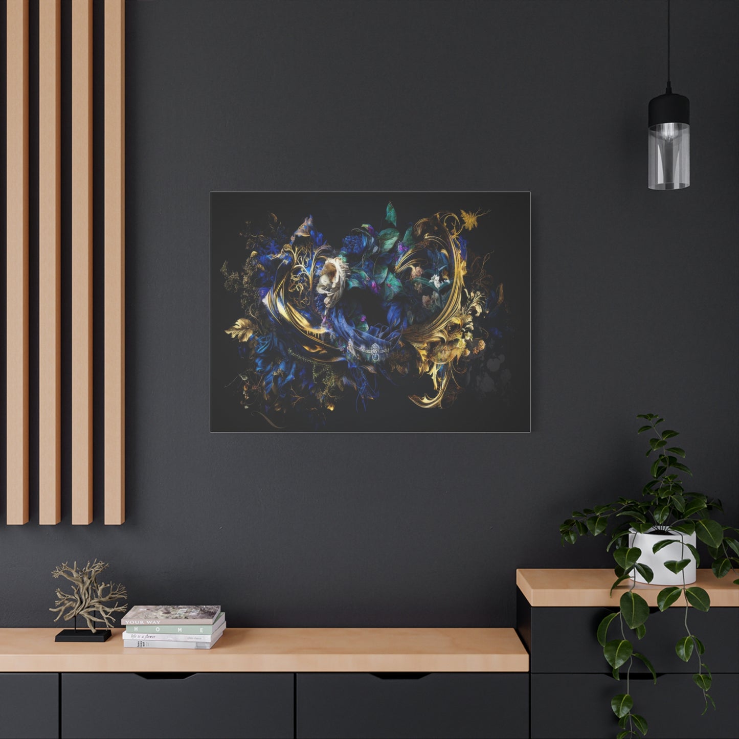 Midnight Garden Dreams Wall Art & Canvas Prints